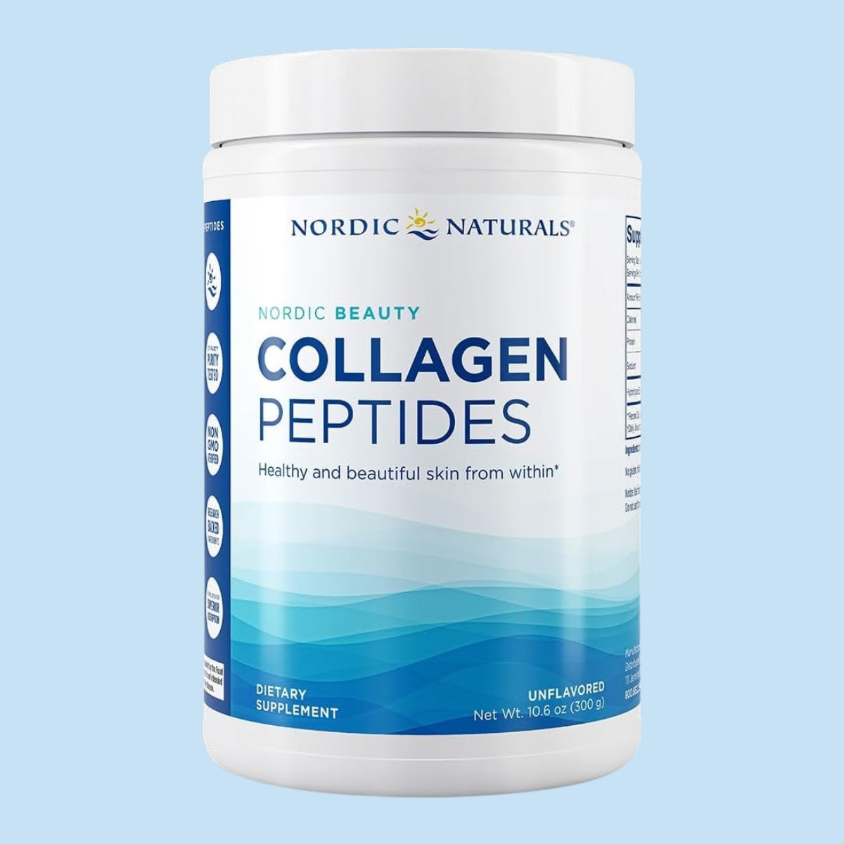 Peptidos De Colágeno 300 Gr Nordic Naturals