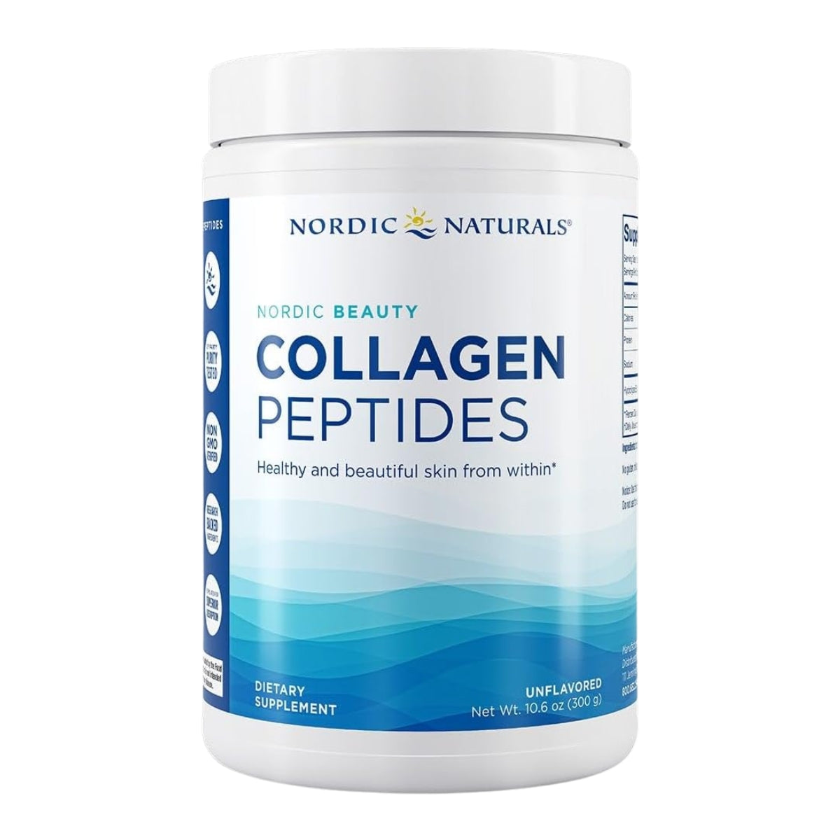 Peptidos De Colágeno 300 Gr Nordic Naturals