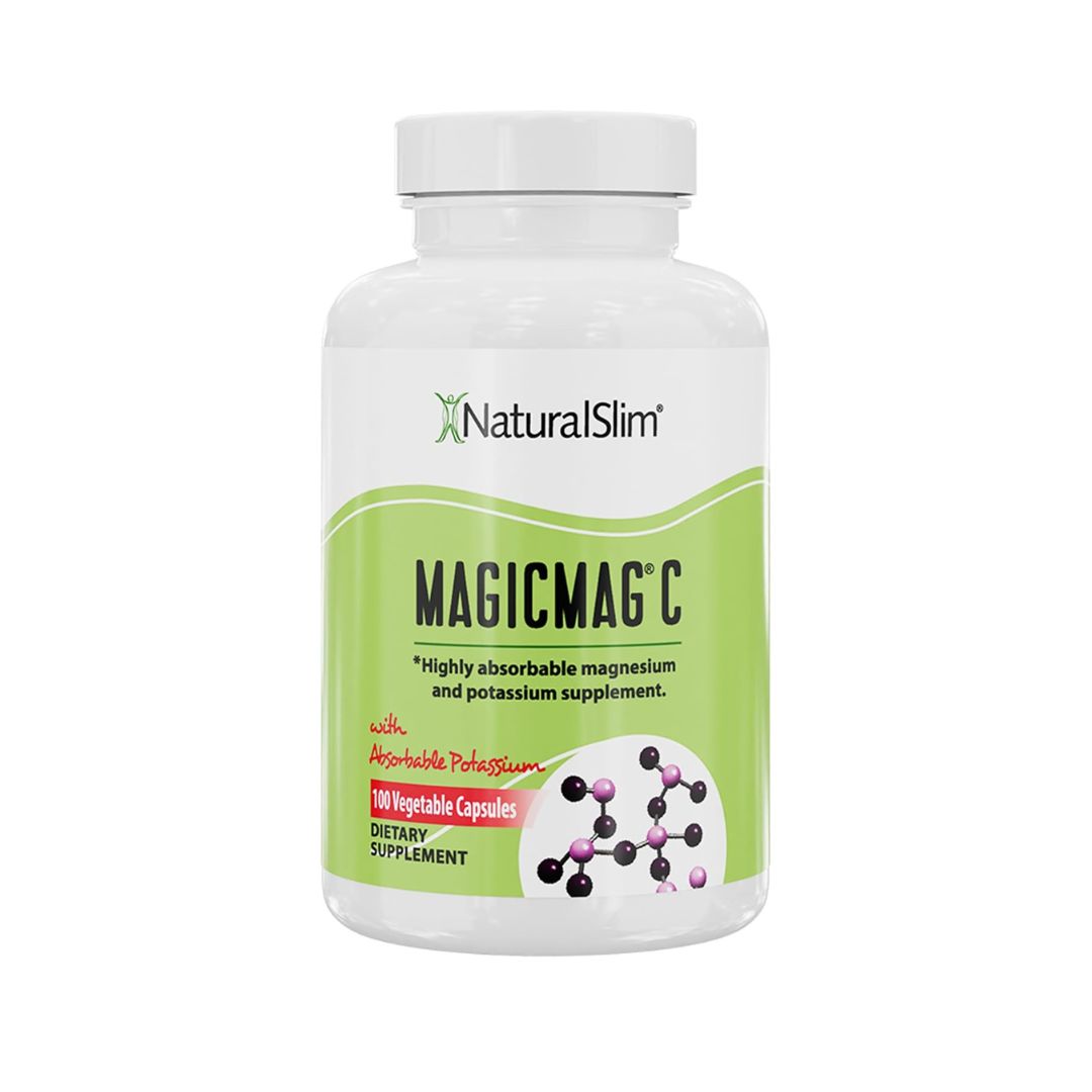 Magicmag C Citrato De Magnesio Y Potasio 100 Capsulas Natural Slim