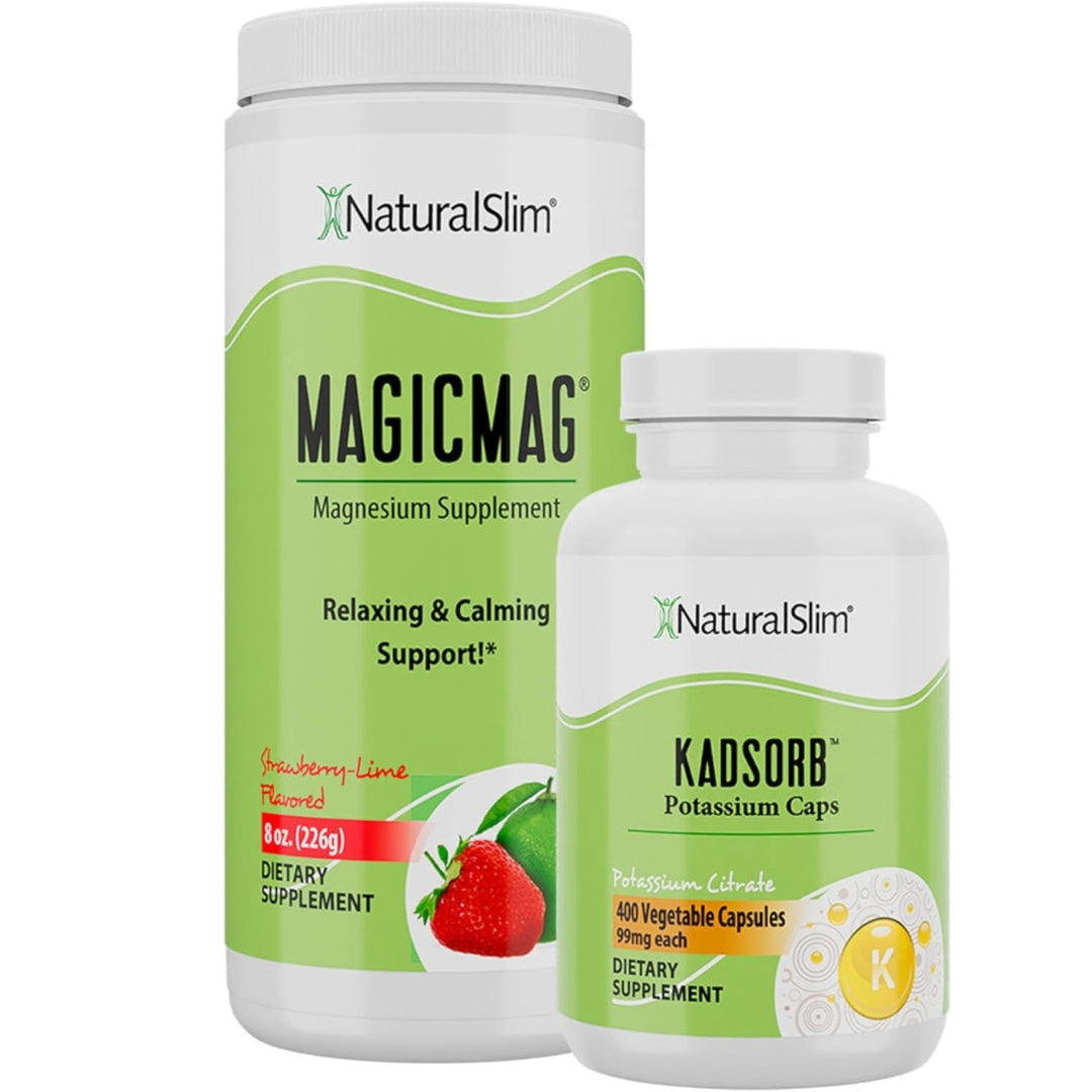 Duo Dinamico Magic Mag 226 Gr y Kadsorb 400 Capsulas Natural Slim