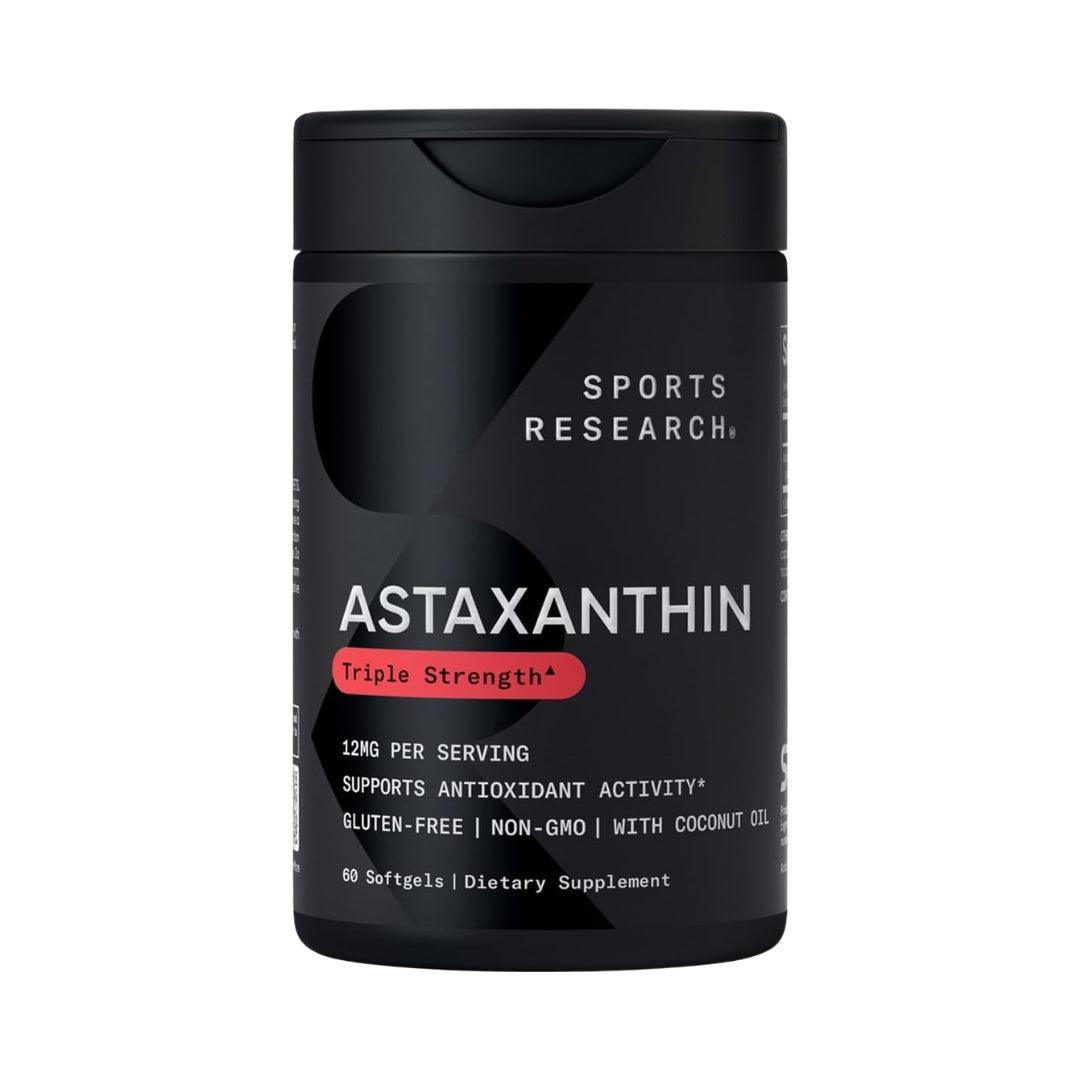 Astaxantina 12 Mg Triple Fuerza 60 Softgel Sports Research
