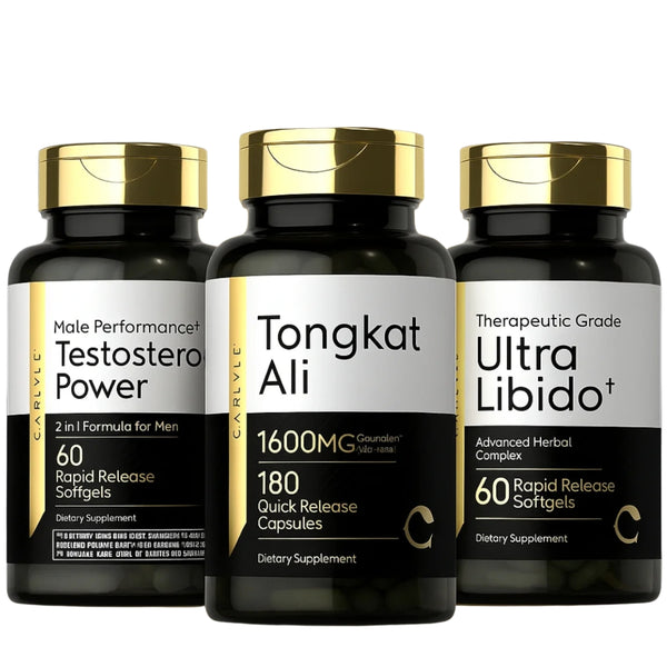  Testosterona + Ultra Libido + Tongkat Ali