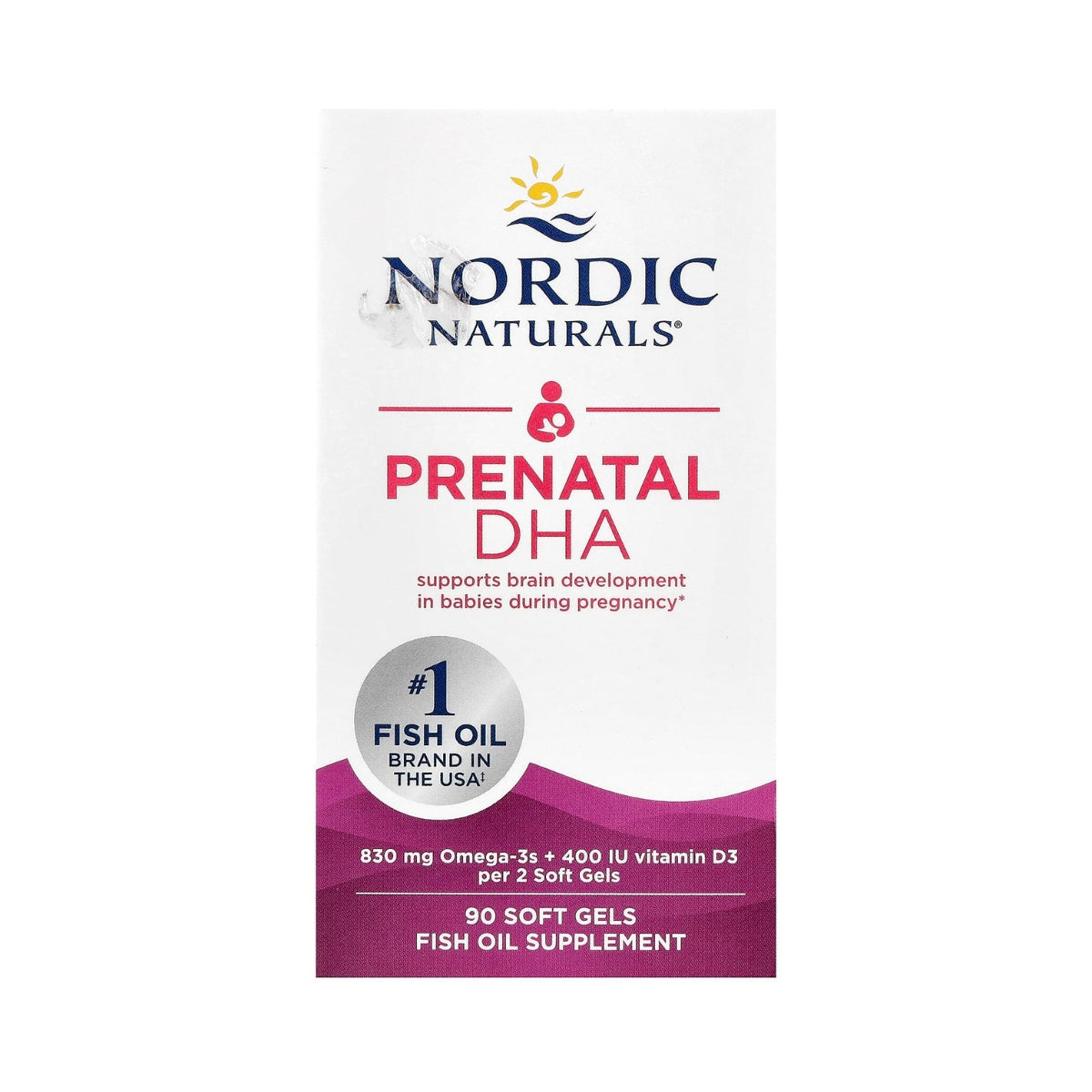 Prenatal Dha 90 Capsulas Nordic Naturals