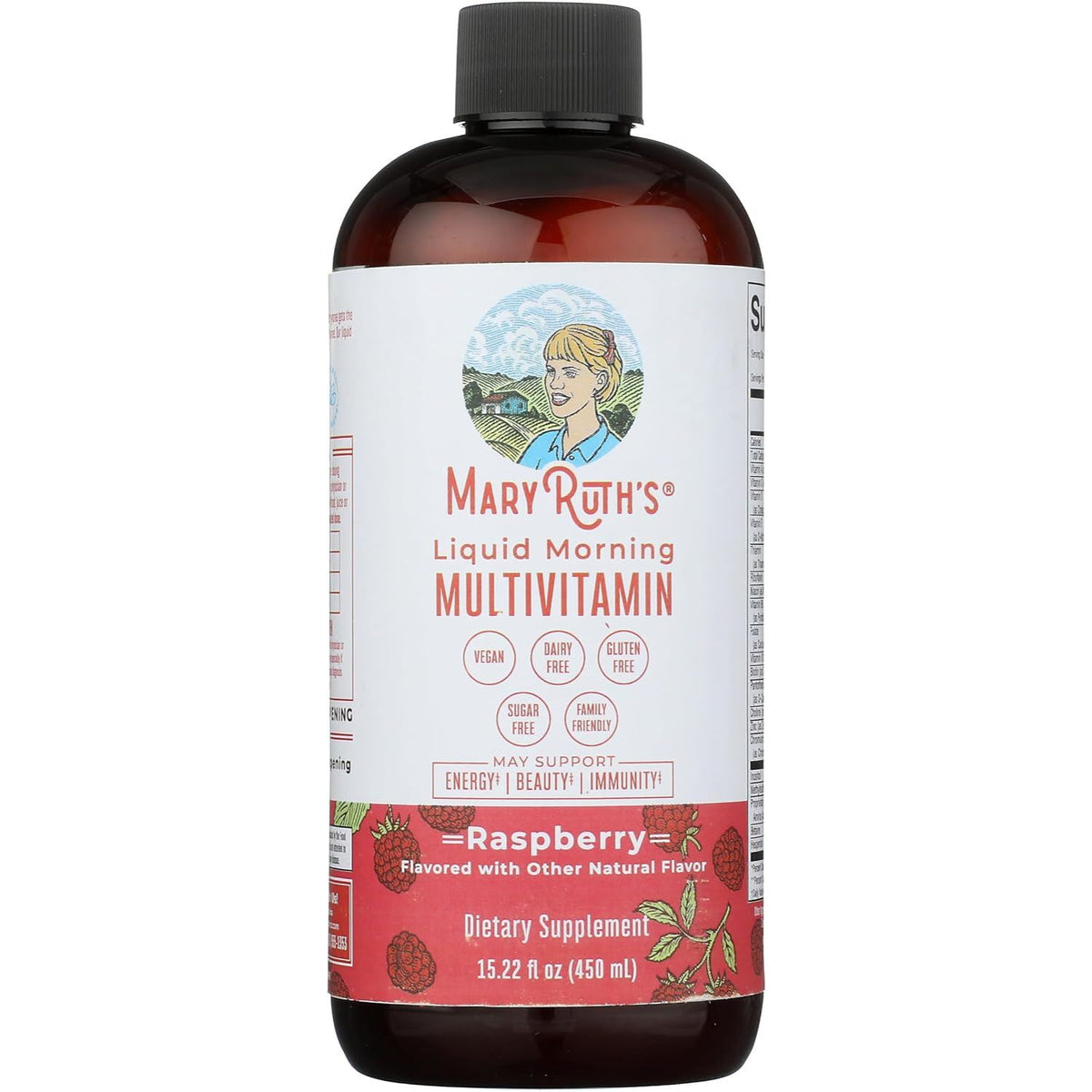Multivitaminico Liquido Sabor Frambuesa 450 Ml Mary Ruths