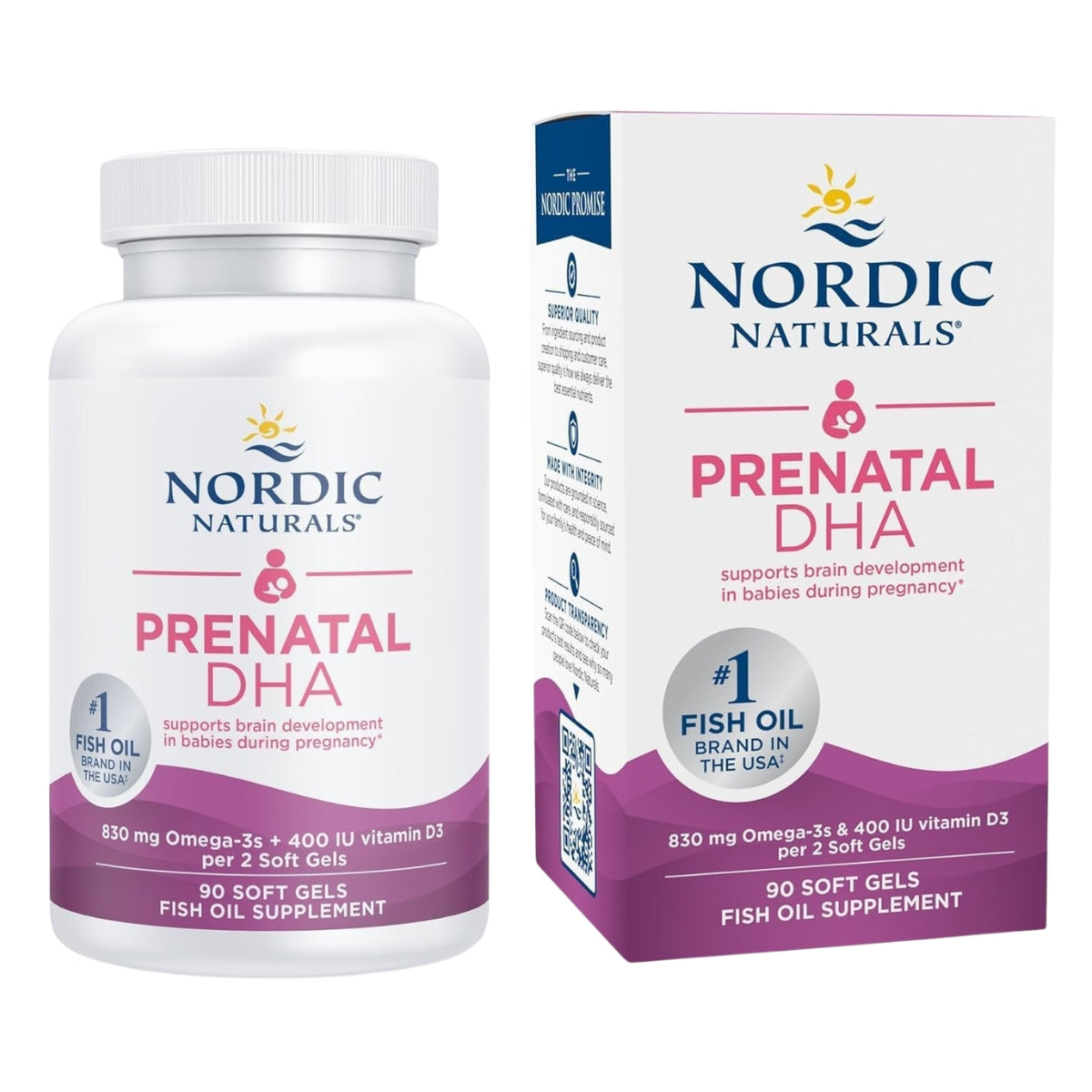 Prenatal Dha 90 Capsulas Nordic Naturals