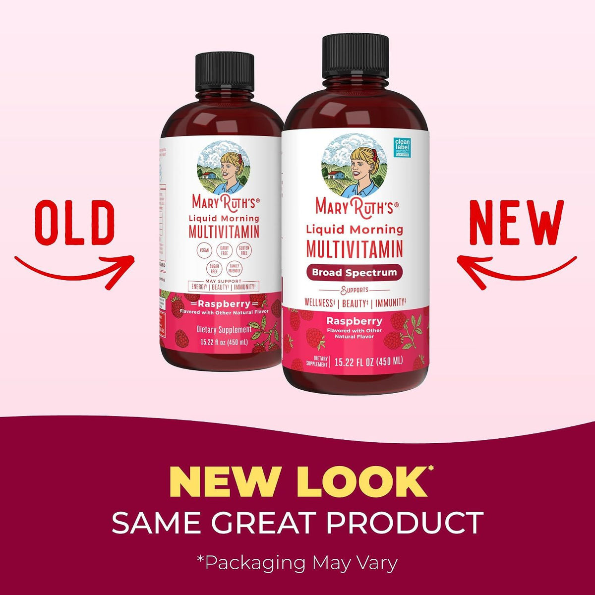 Multivitaminico Liquido Sabor Frambuesa 450 Ml Mary Ruths