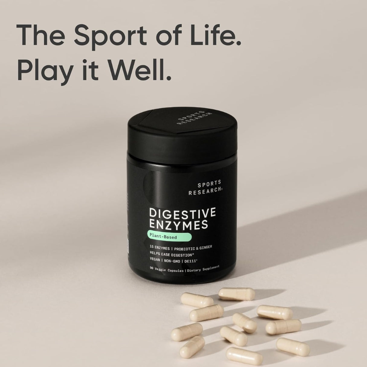  Enzimas digestivas  90 Capsulas Sports Research