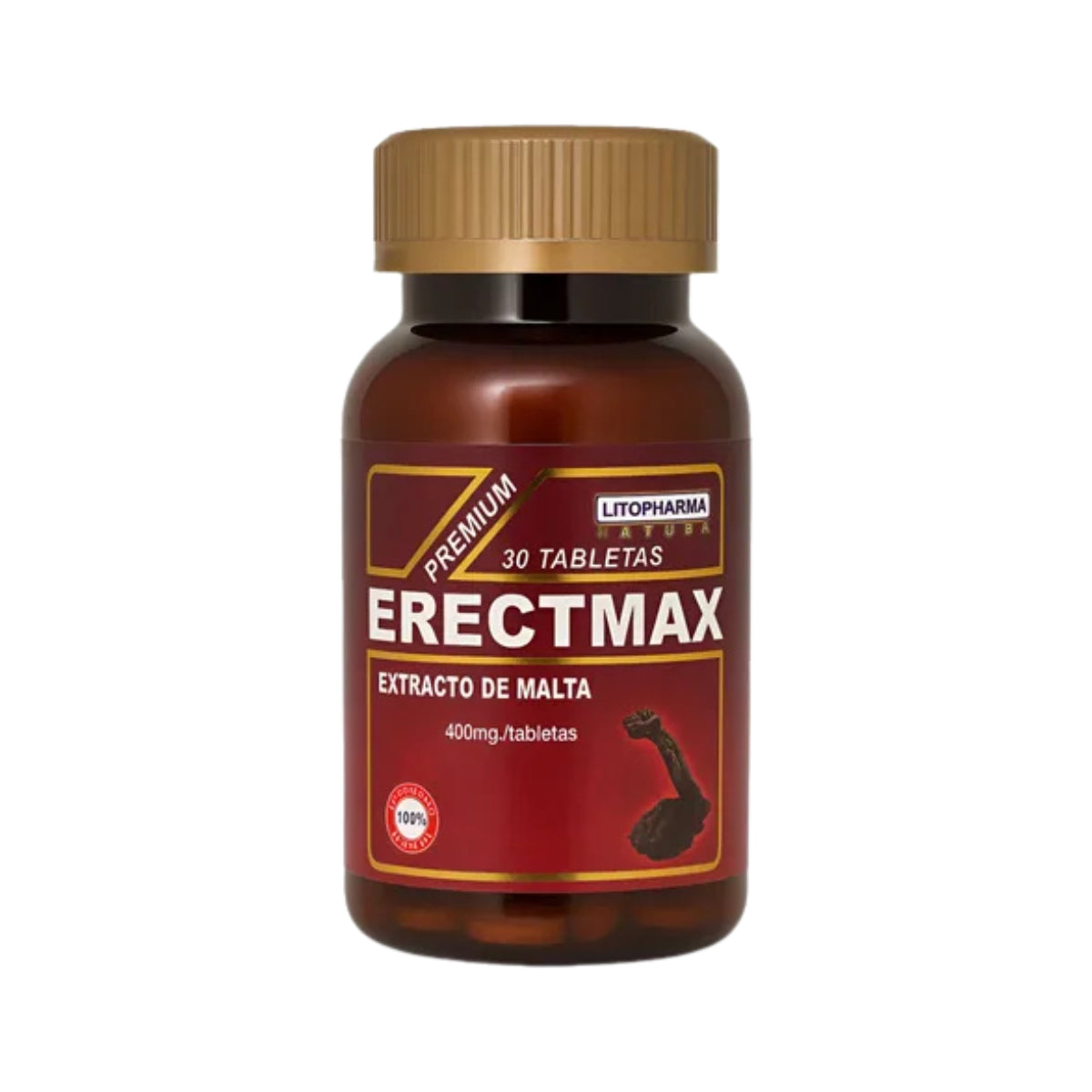Erectmax 30 Capsulas 400Mg Litopharma Natura