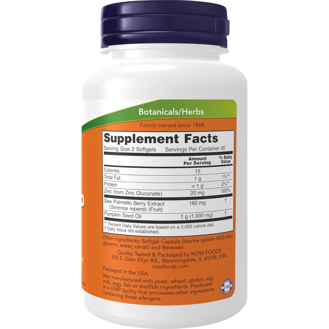 Extracto Saw Palmeto 90 Softgels Now