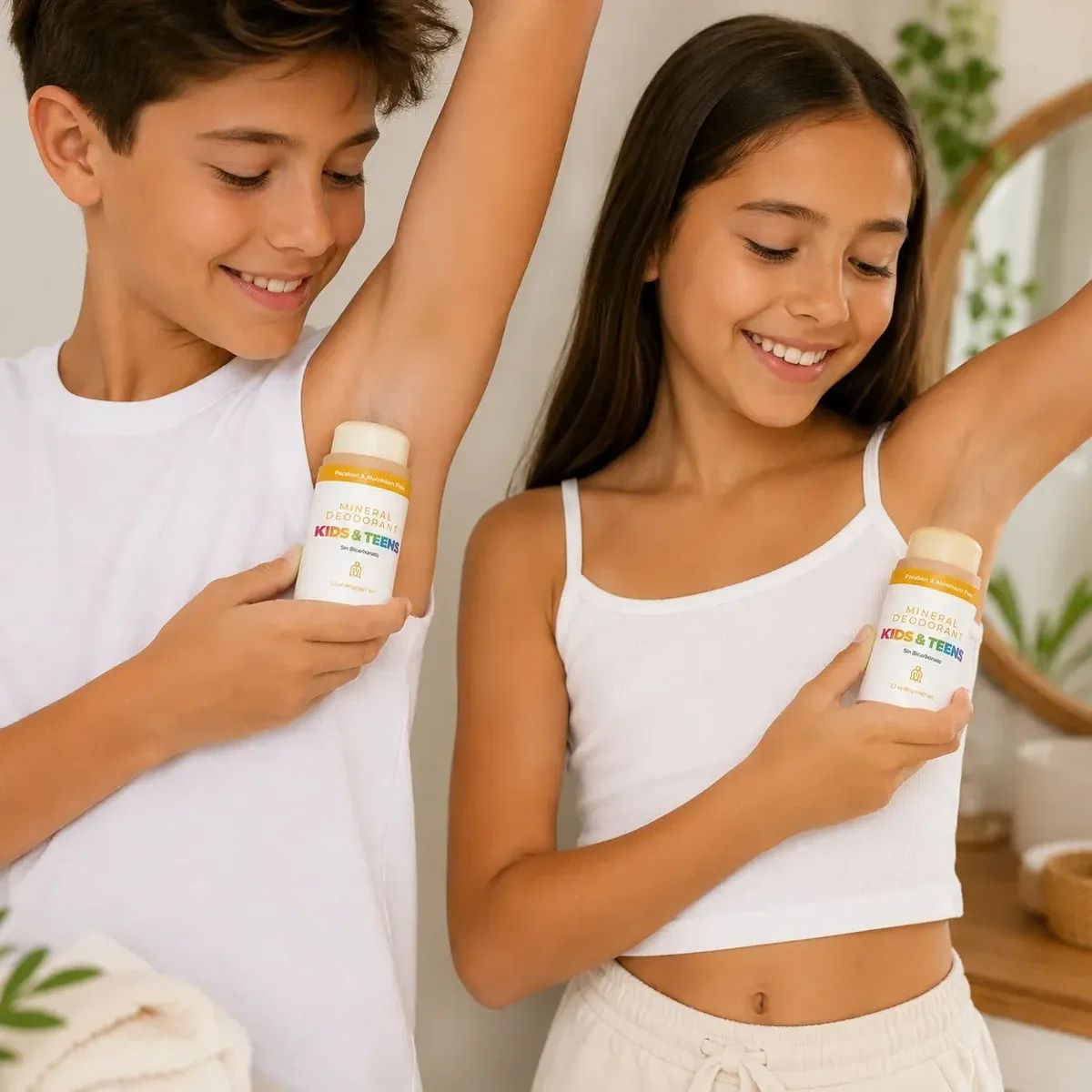 Desodorante Natural Sin Bicarbonato Niños 60 gr Faria