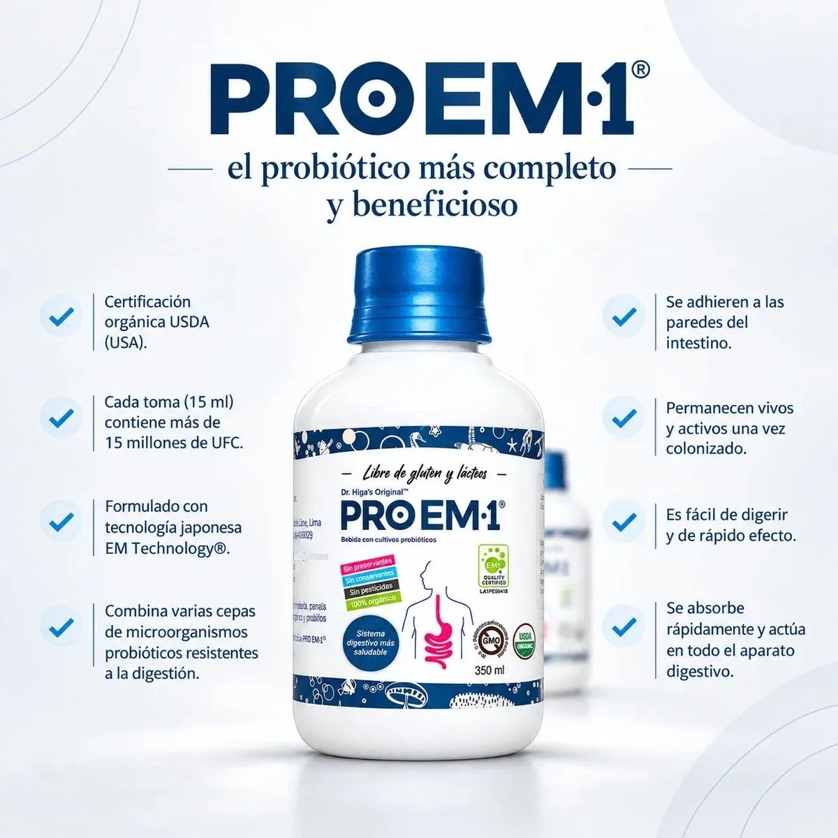 Bebida Con Cultivos Probioticos 350 Ml Proem 1