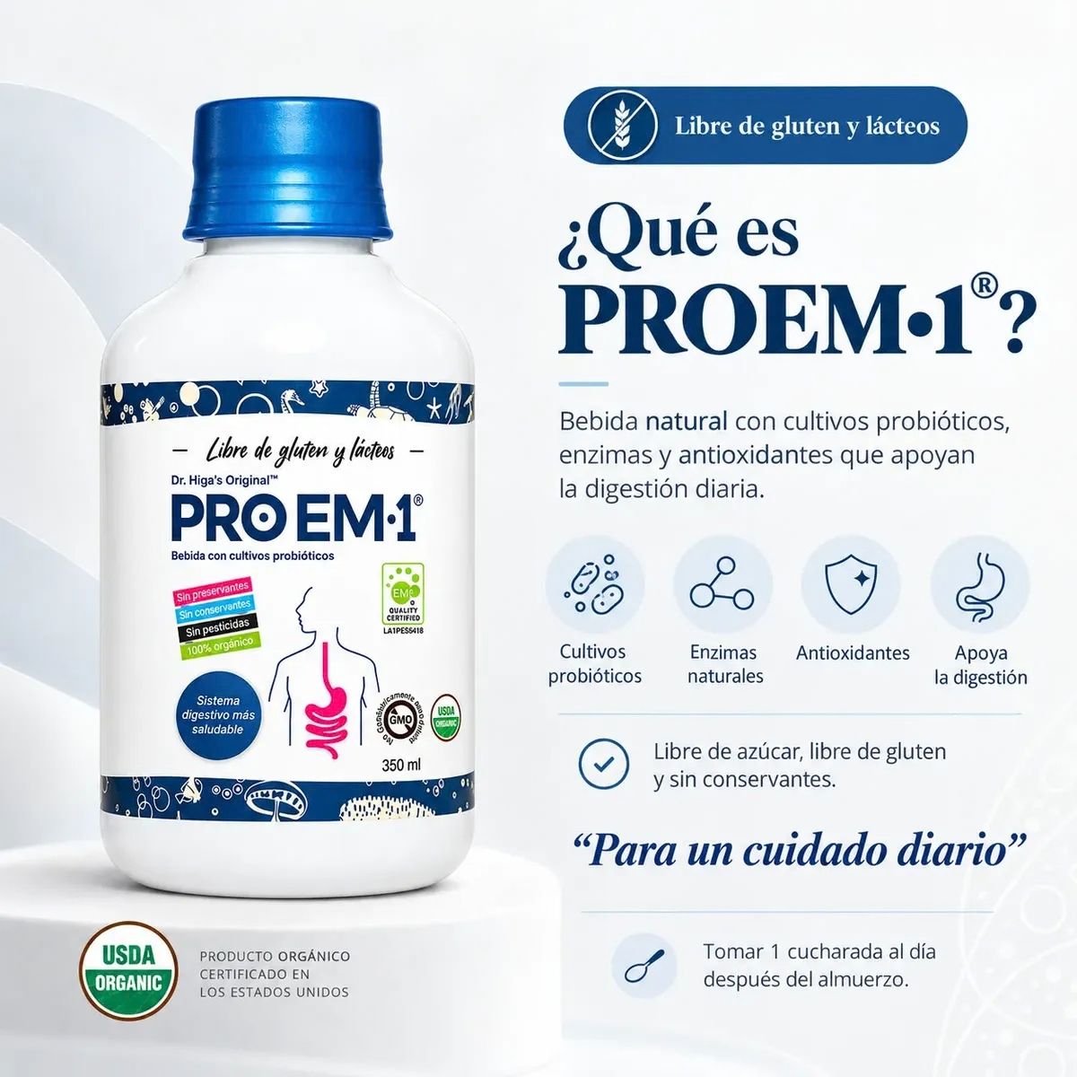 Bebida Con Cultivos Probioticos 350 Ml Proem 1