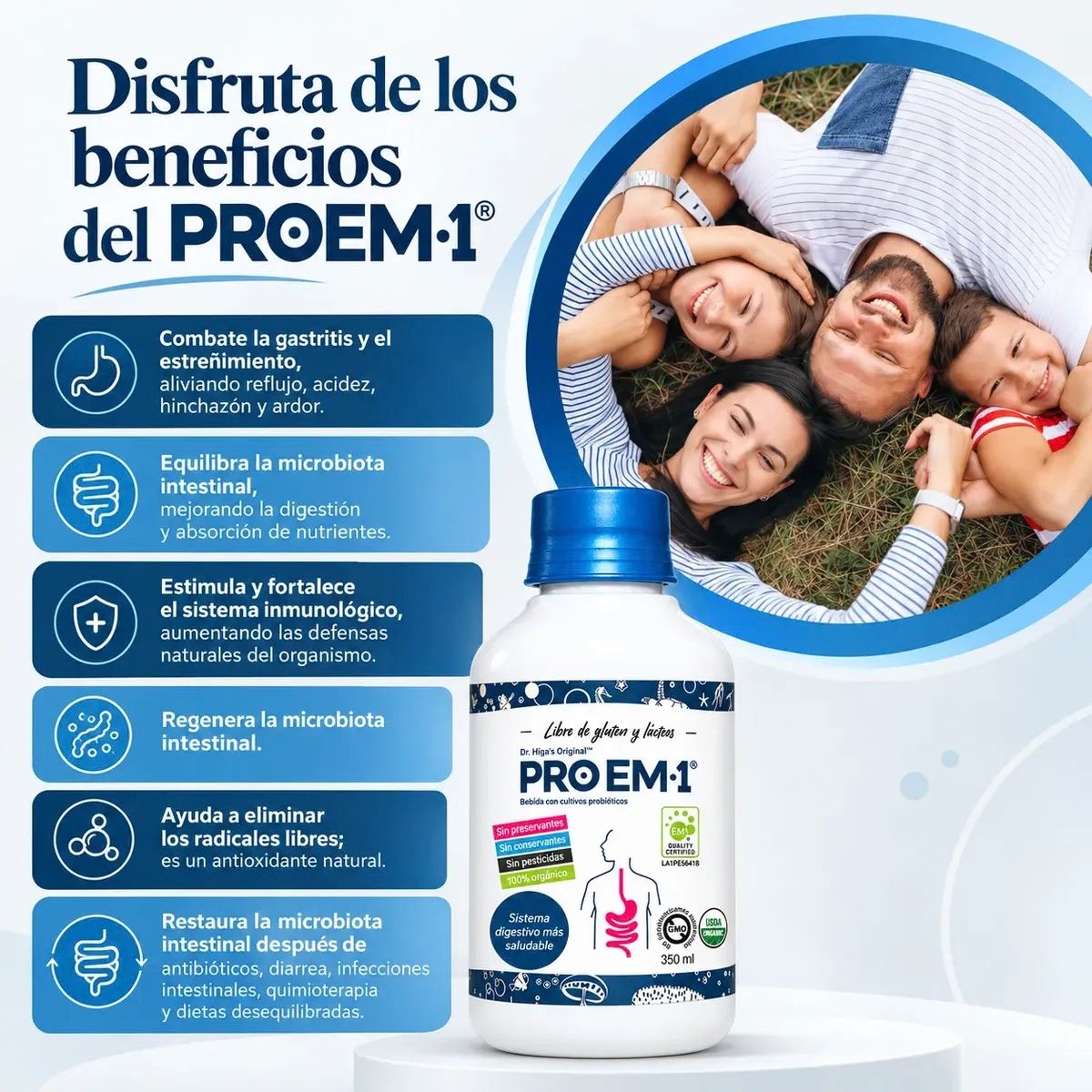 Bebida Con Cultivos Probioticos 350 Ml Proem 1