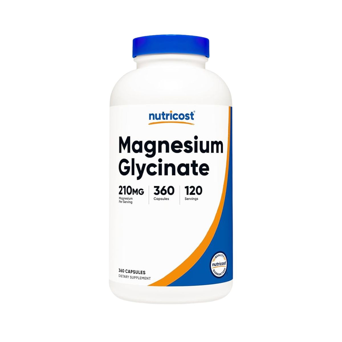 Magnesium Glycinate 210 Mg 360 Capsulas Nutricost
