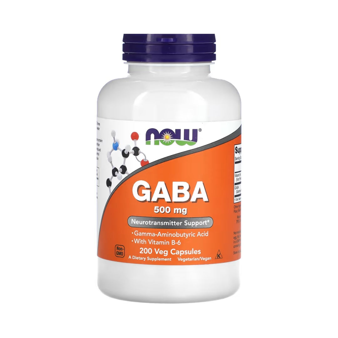 Gaba 500 Mg 200 Capsulas Now