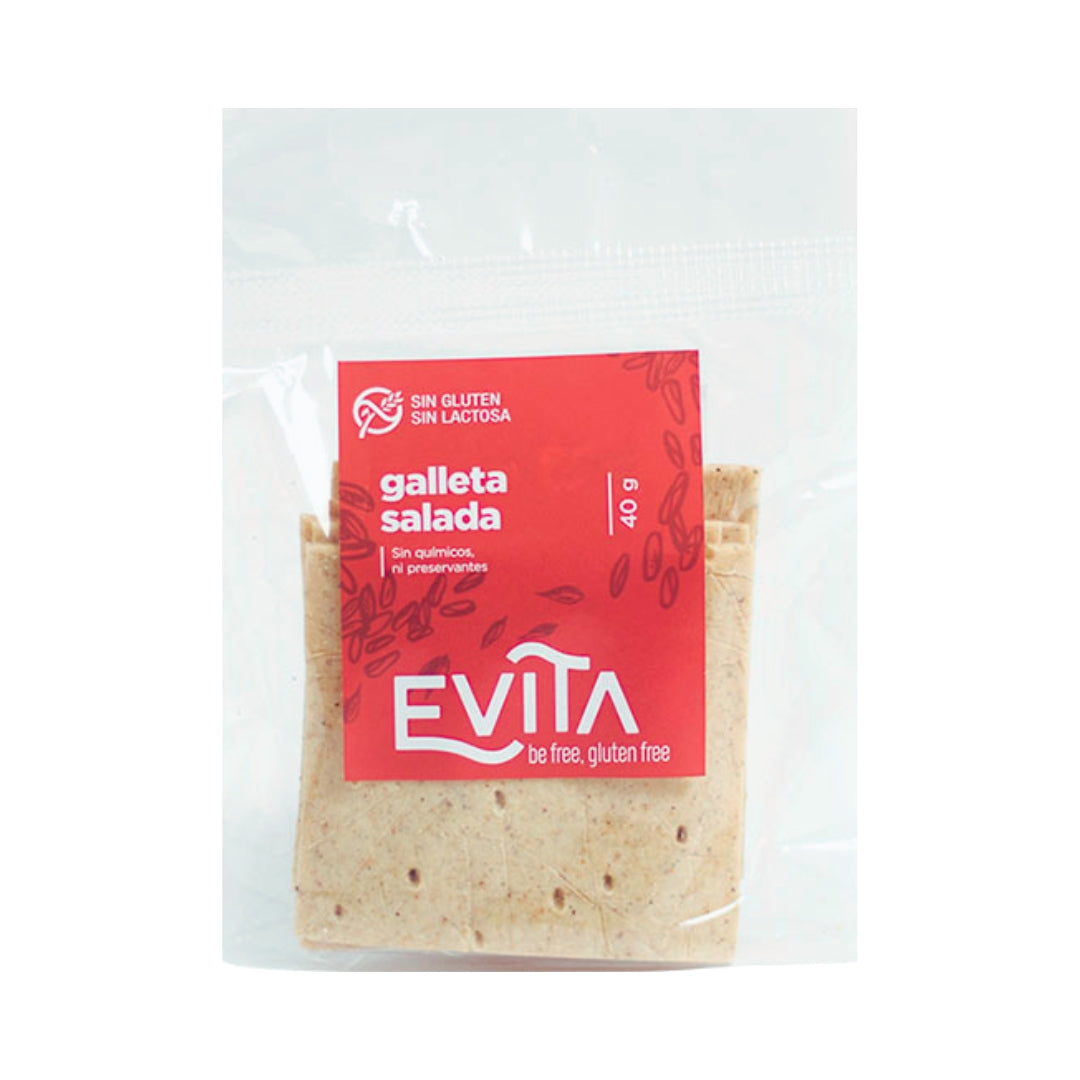 Galletas Saladas 40 Gr Evita sin lactosa