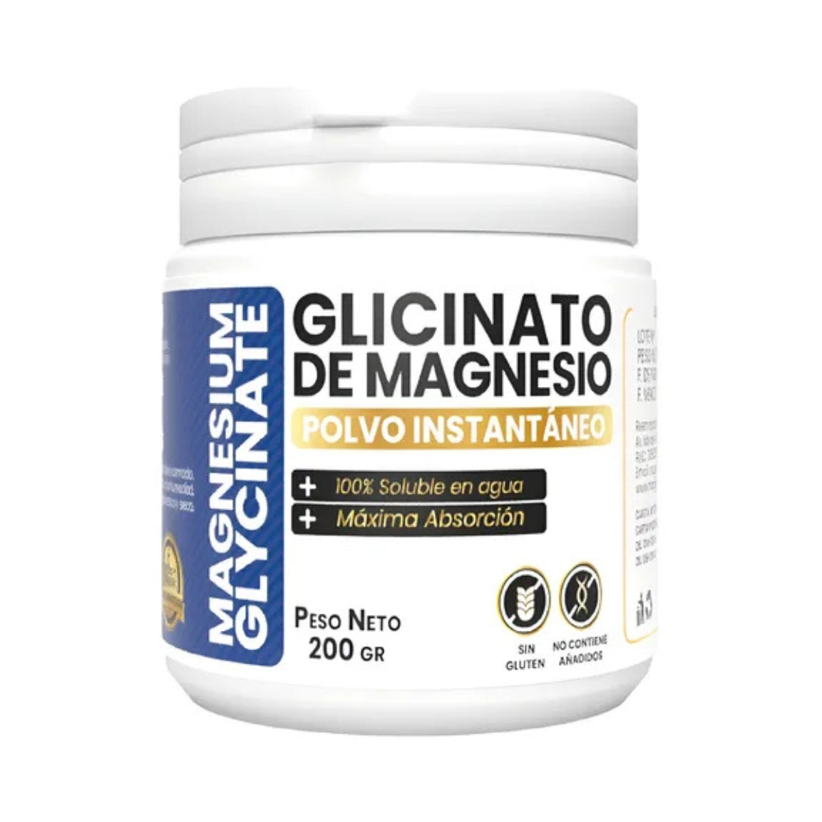 Glicinato De Magnesio 200 Gr Magui Pharma