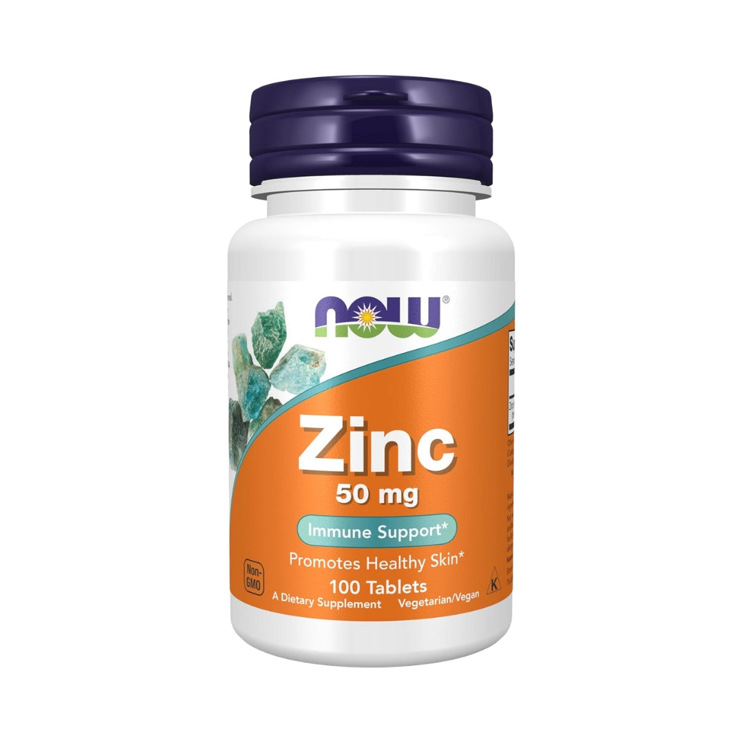 Gluconato De Zinc 50 Mg 100 Tabletas Now