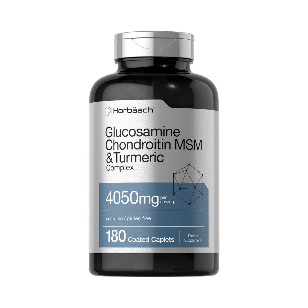 Glucosamina Condroitina Msm Curcuma Complex 4050 Mg 180 Und Horbaach