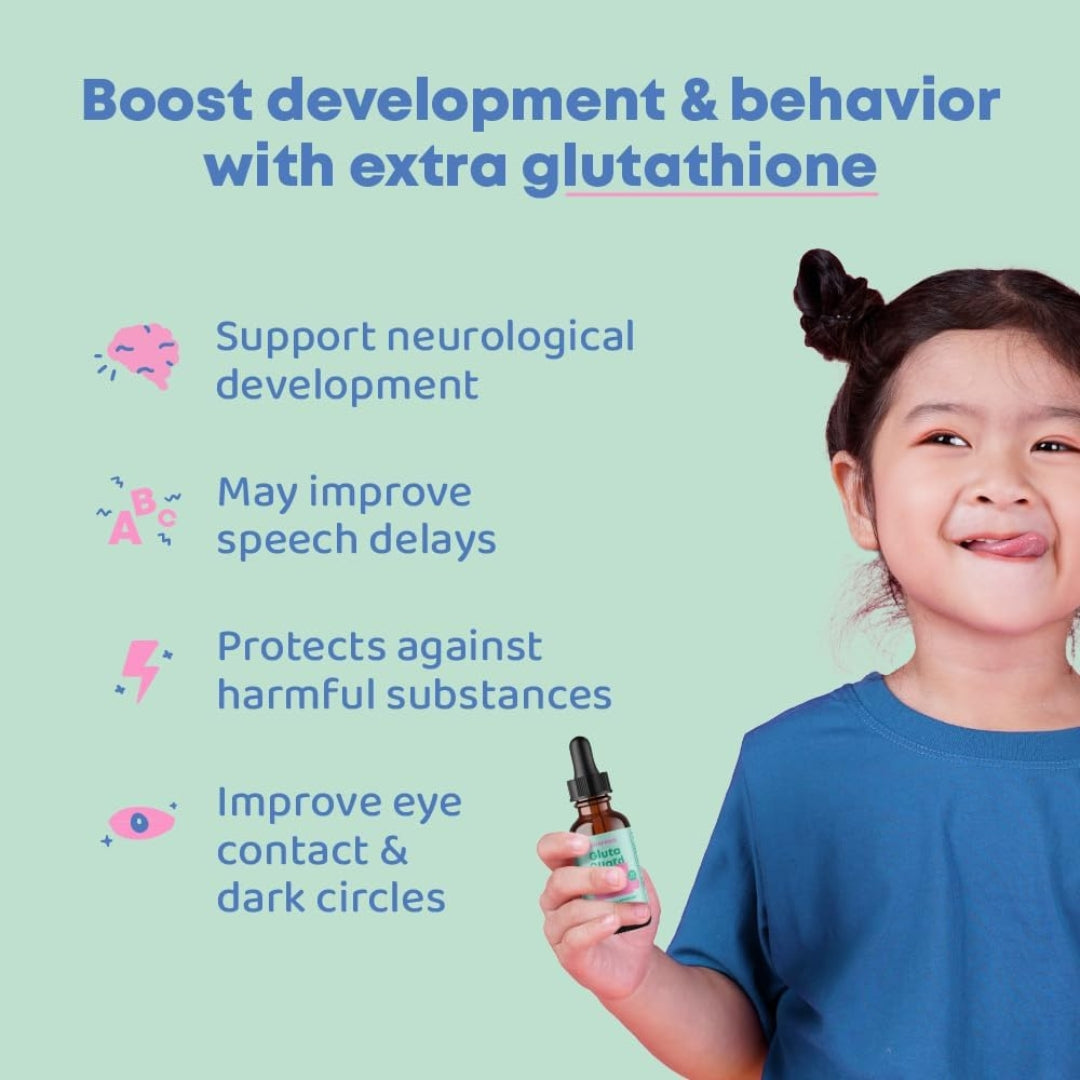 Gluta Guard Suplemento De Glutatión Liposomal Para Niños 60 Ml JoySpring