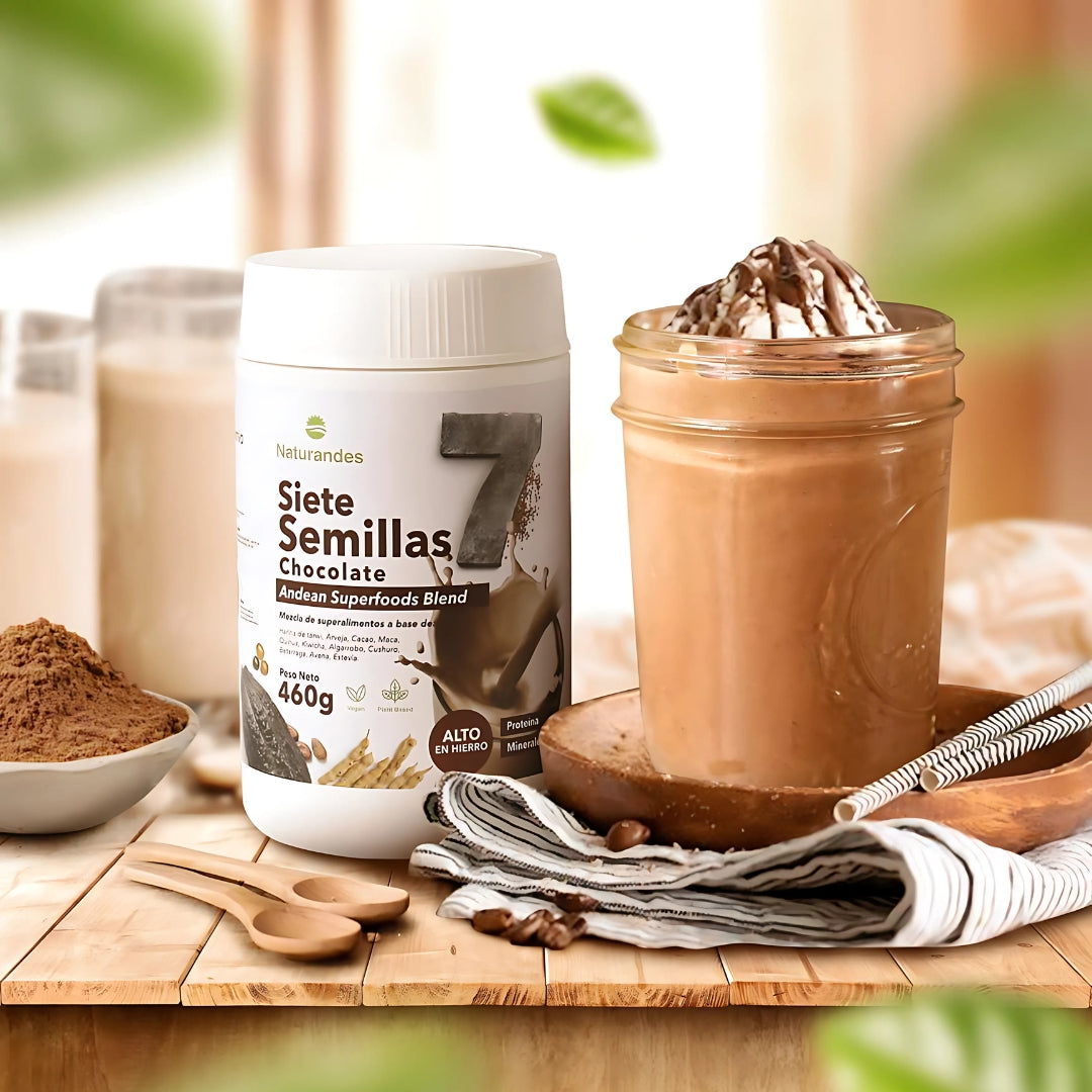 Harina Siete Semillas Chocolate 460 Gr Naturandes