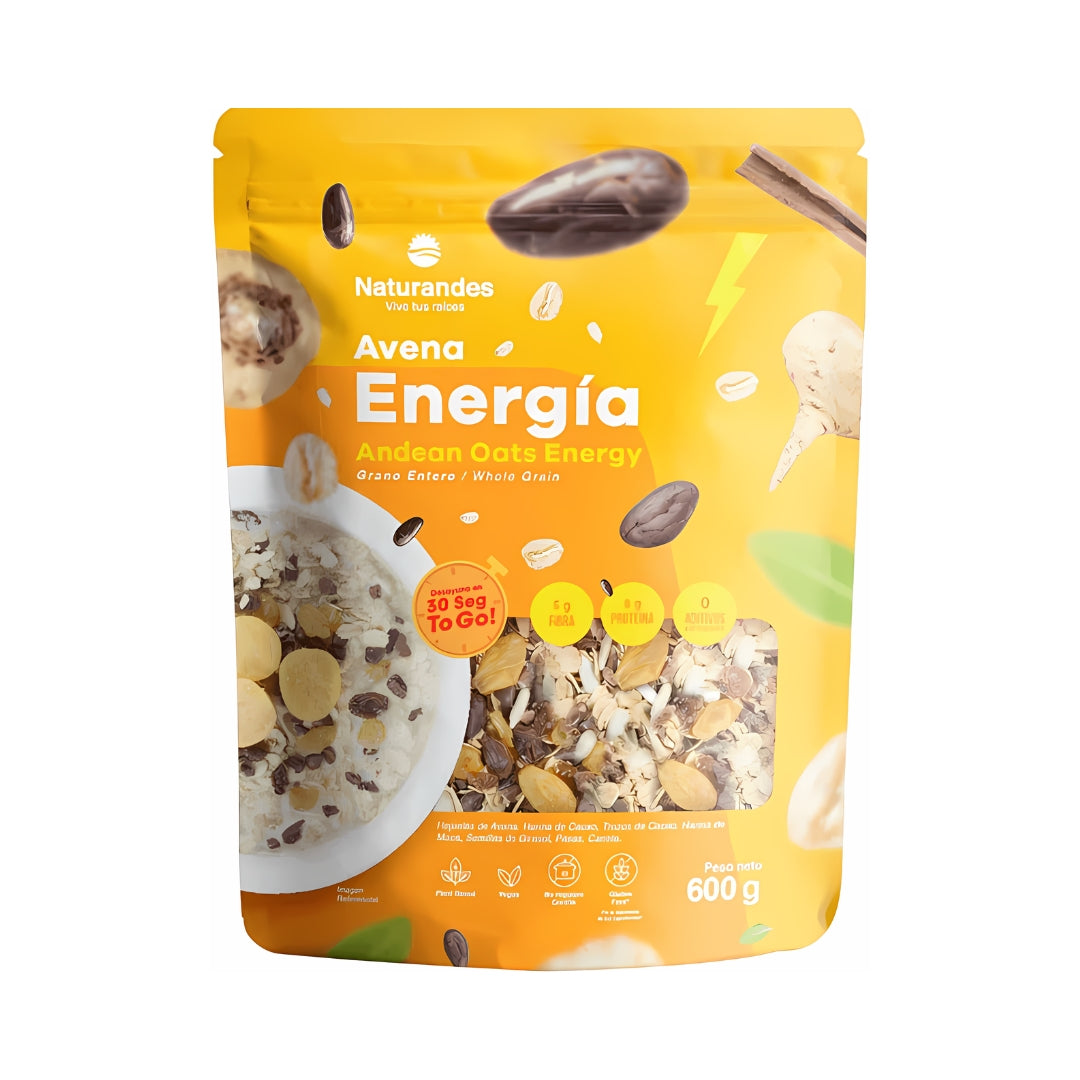 Hojuela De Avena Energia 600 Gr Naturandes