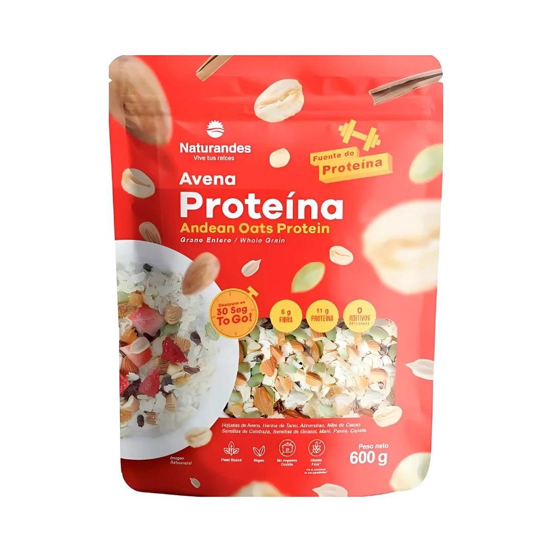 Hojuela De Avena Proteina 600 Gr Naturandes