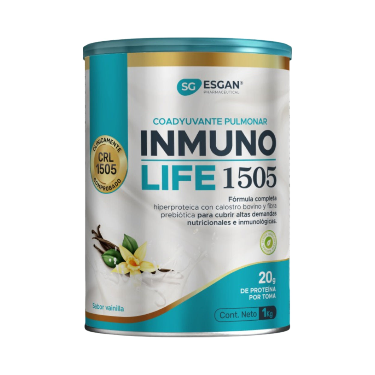 Inmuno Life 1505 Vainilla 1 Kg Esgan Pharmaceutical