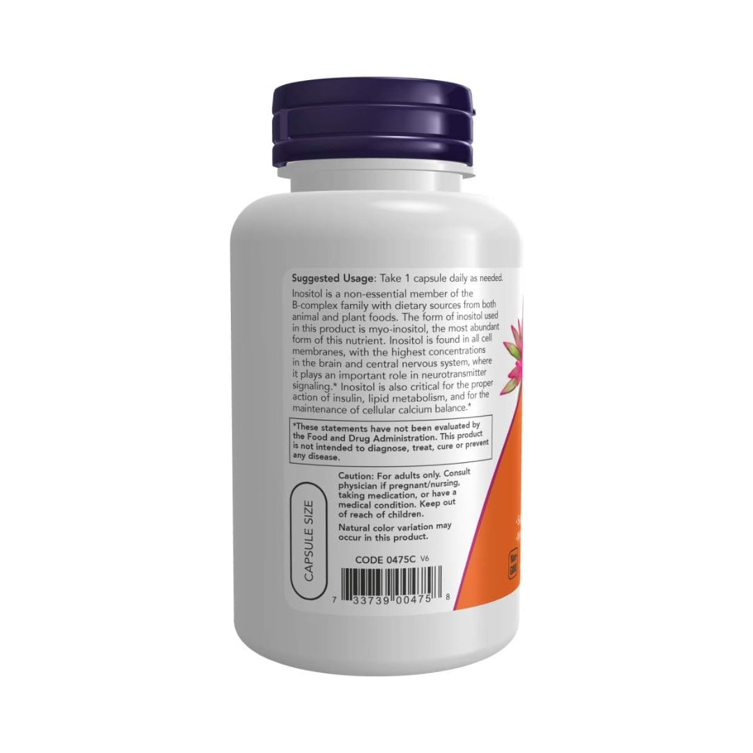 Inositol 500 Mg 100 Capsulas Now