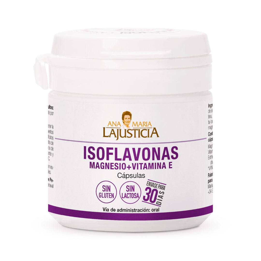 Isoflavonas Con Magnesio Vitamina E 30 Capsulas Ana Maria La Justicia