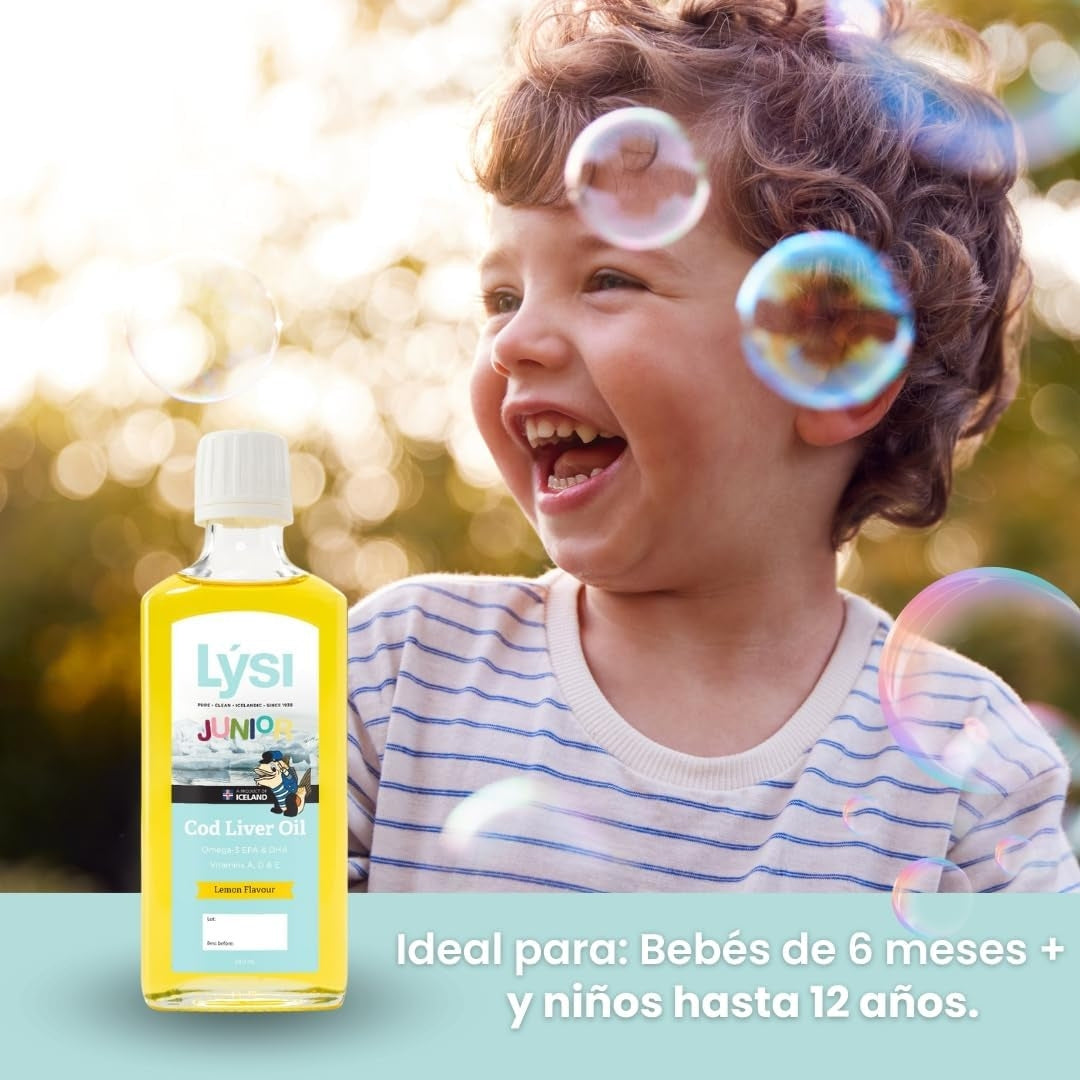 Junior Omega 3 Epa Y Dha  Para Niño Lysi