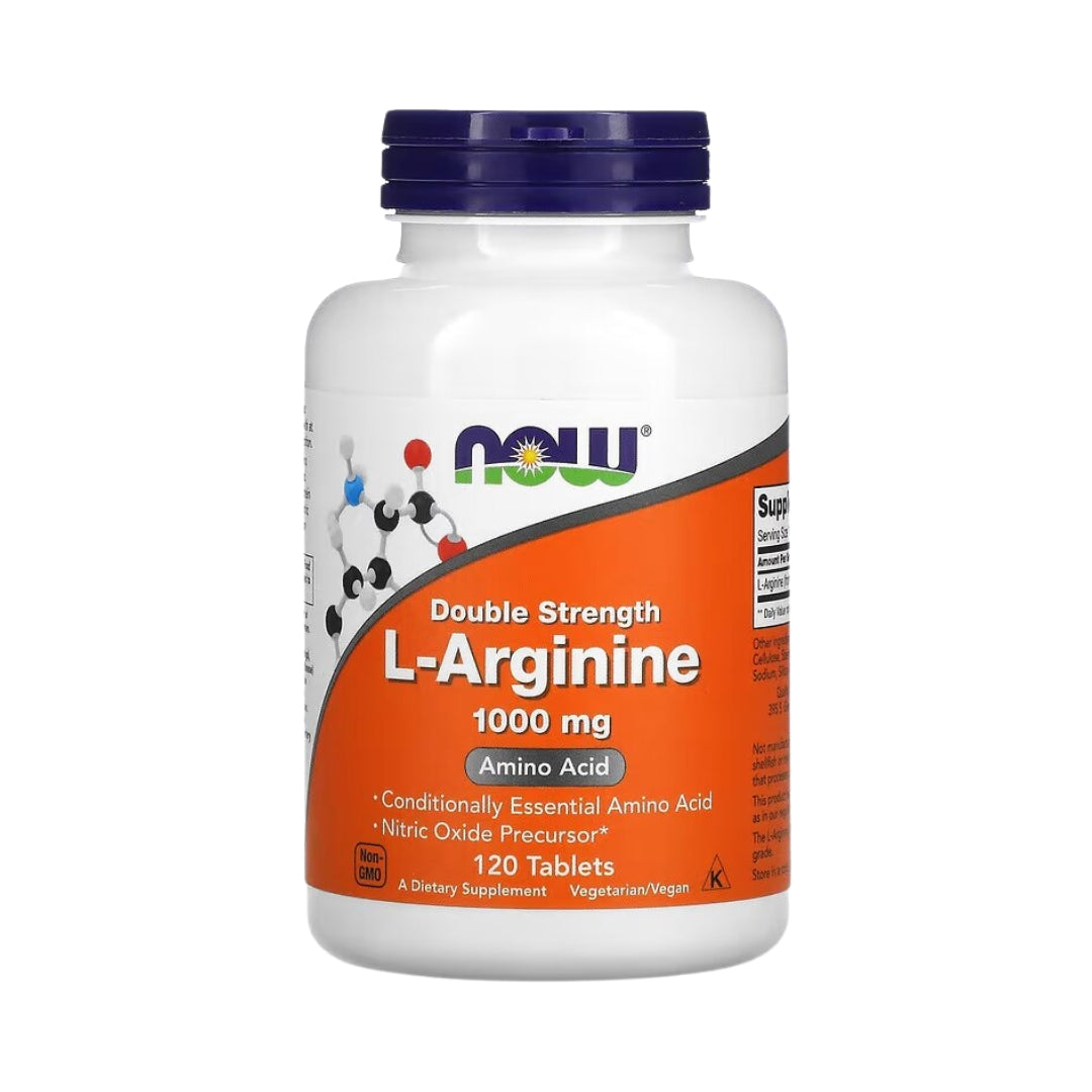 L Arginina 1000 Mg 120 Tabletas Now