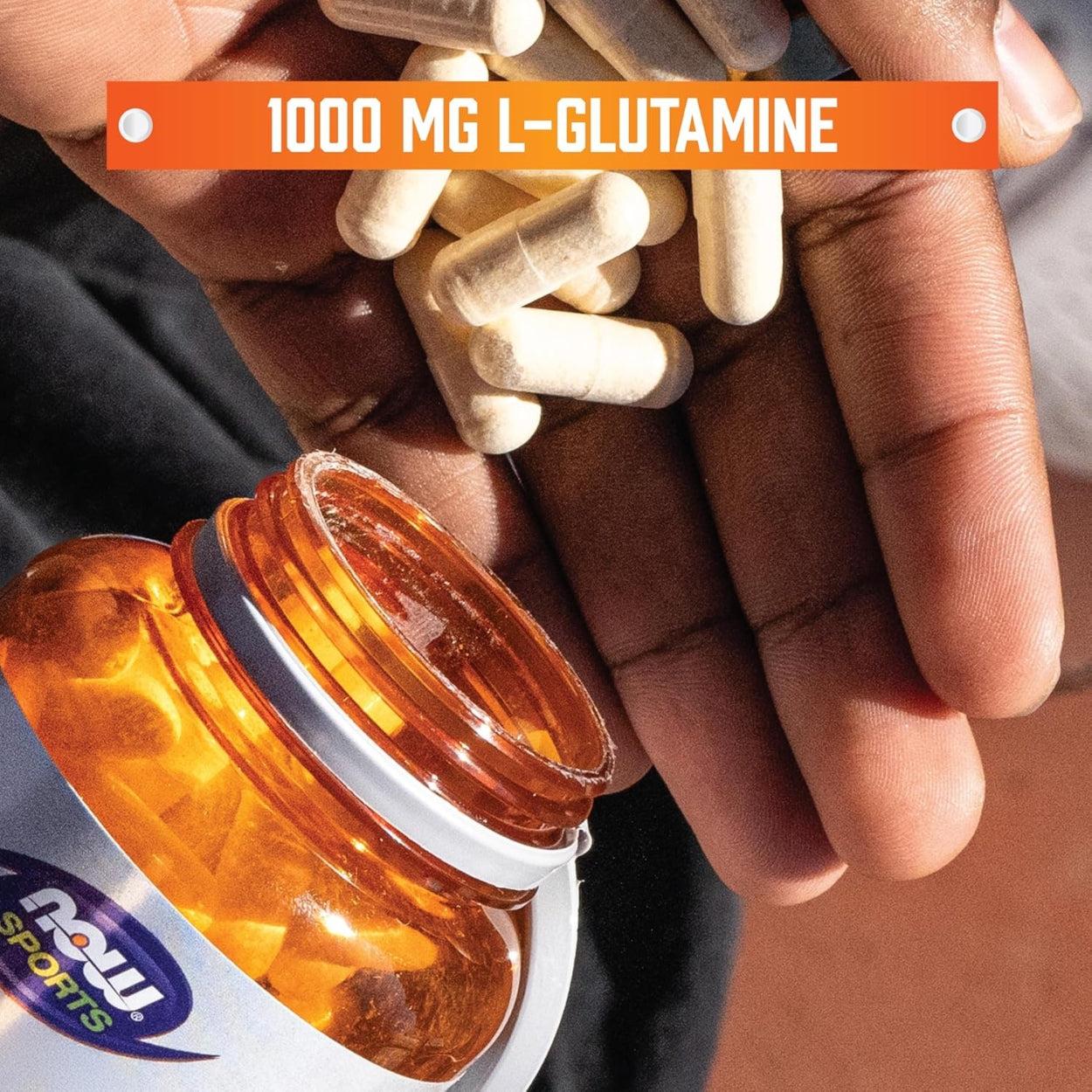 L Glutamina 1000 Mg 120 Capsulas Now Sports