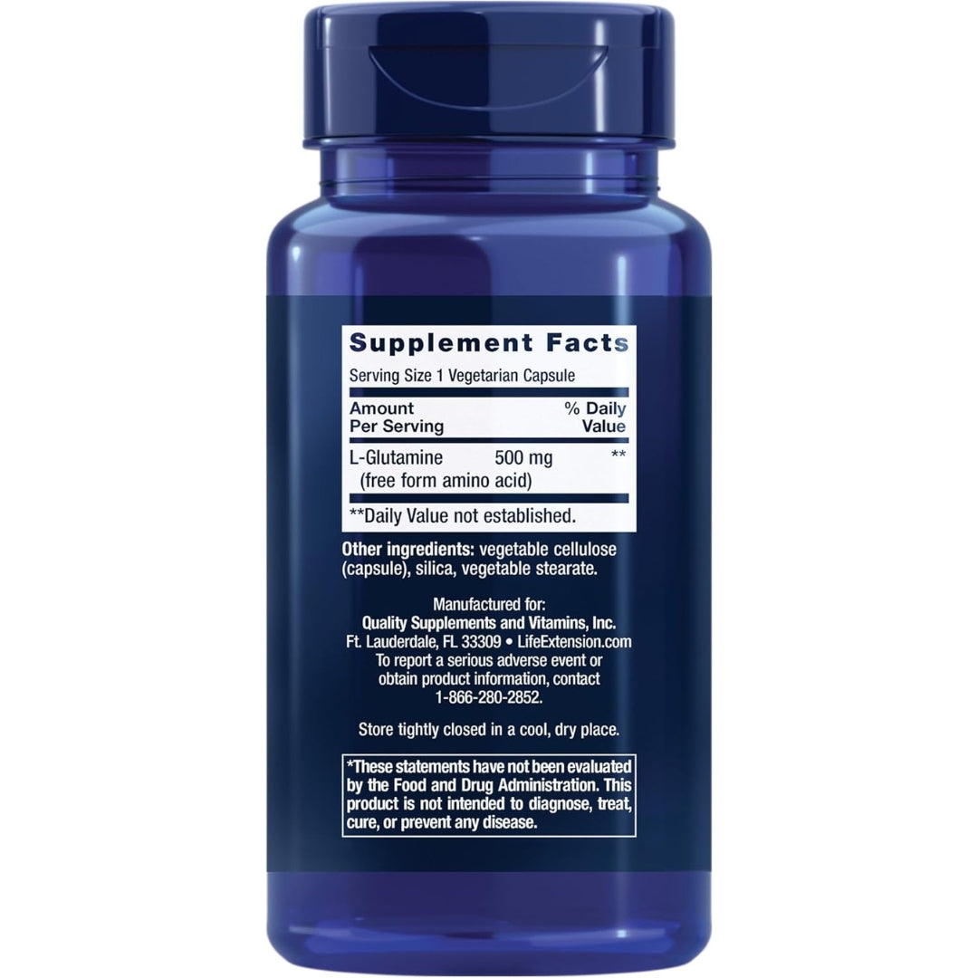 L Glutamina 500 Mg Life Extension