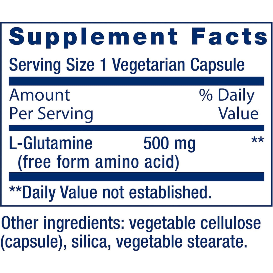 L Glutamina 500 Mg Life Extension