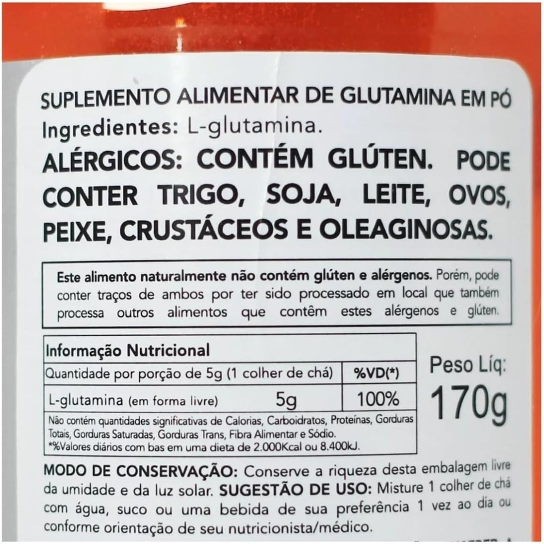 L Glutamina Con Aminoácidos 170 Gr Now Sports