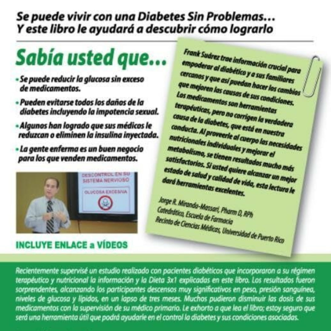 LIBRO Diabetes Sin Problemas