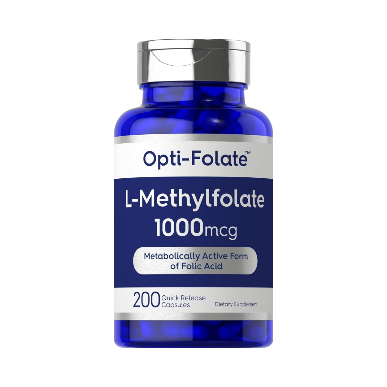L Metilfolato 1000 Mcg 200 Capsulas Carlyle
