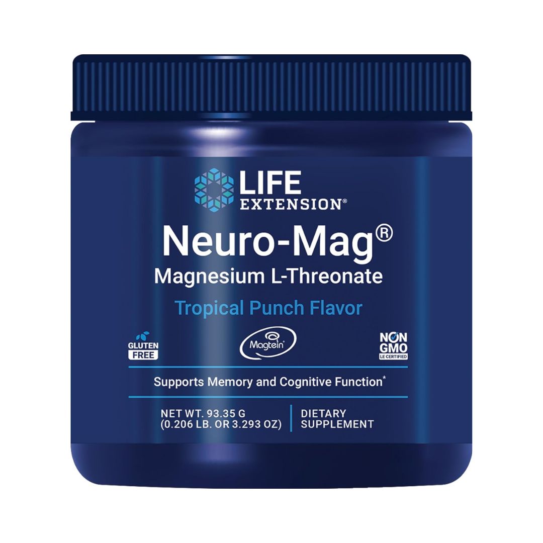 L Treonato de Magnesio Neuro Mag  93.35 Gr Life Extension