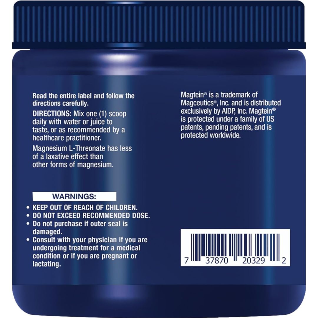 L Treonato de Magnesio Neuro Mag  93.35 Gr Life Extension