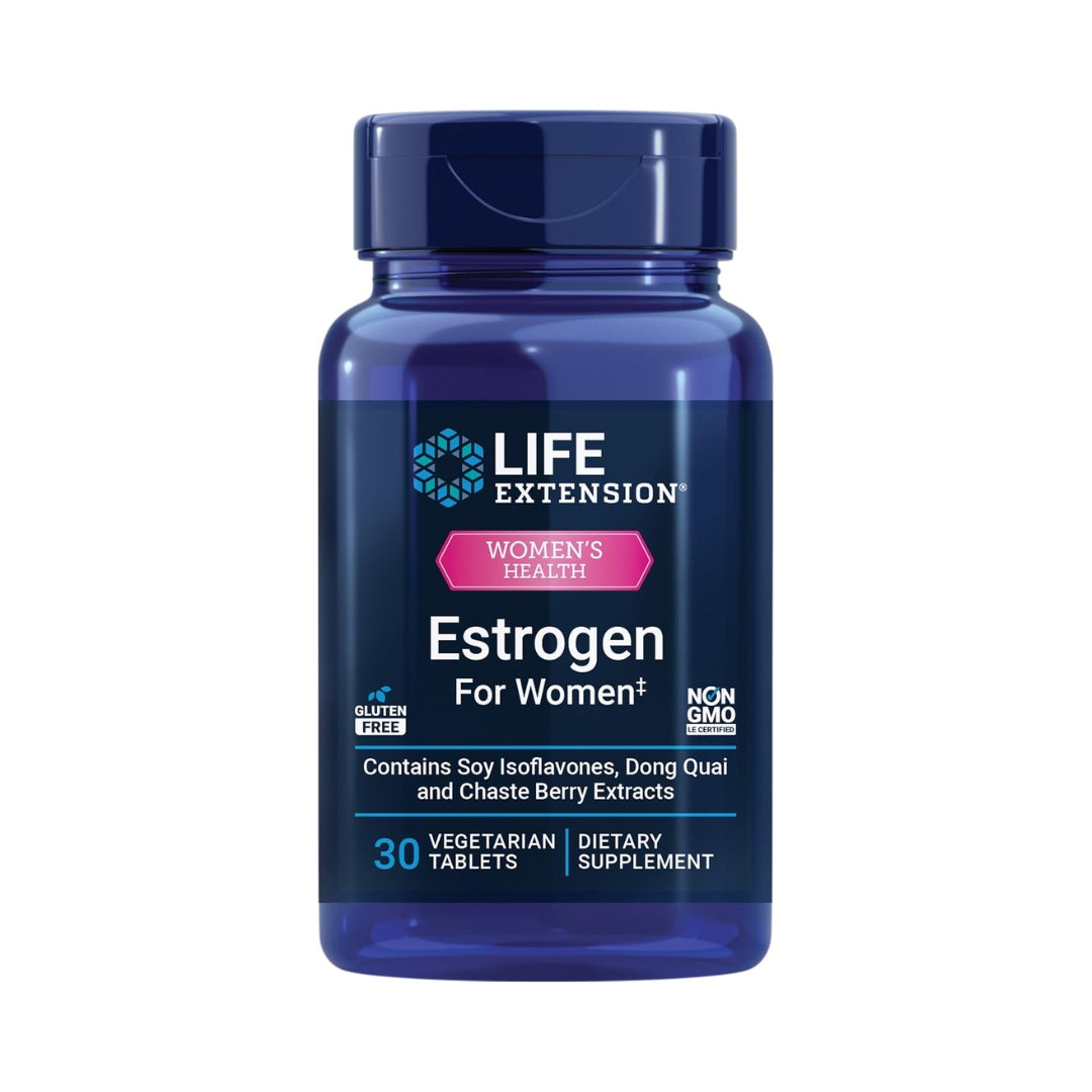 Estrogenos Para Mujeres 30 Tabletas Life Extension