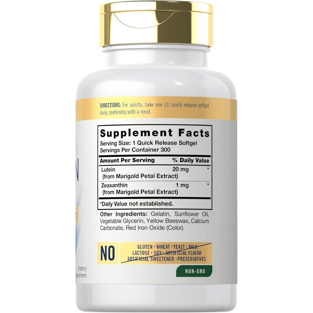 Luteina y Zeaxantina Softgels Carlyle