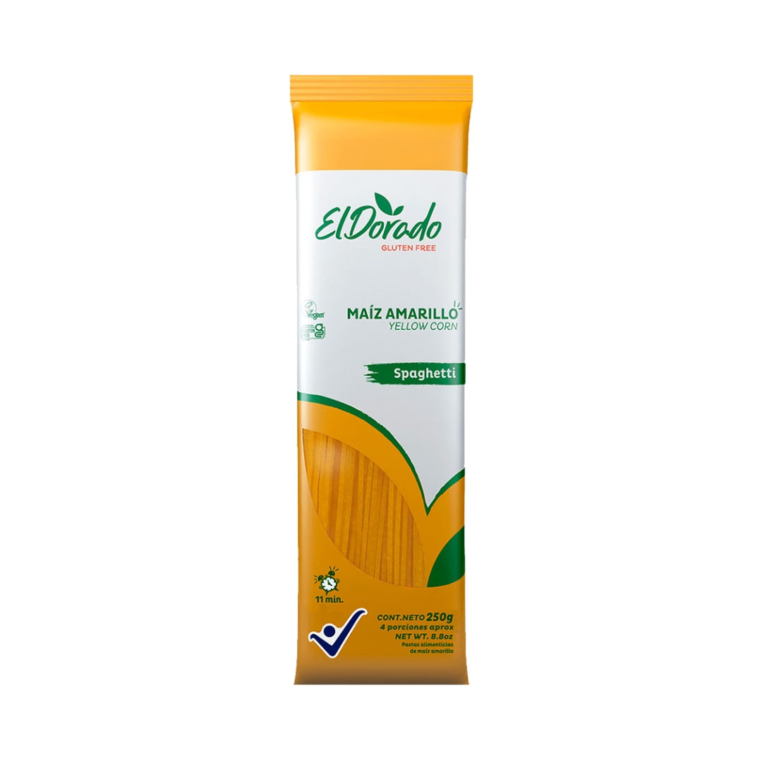 Maiz Amarillo Spaghetti 250 Gr El Dorado