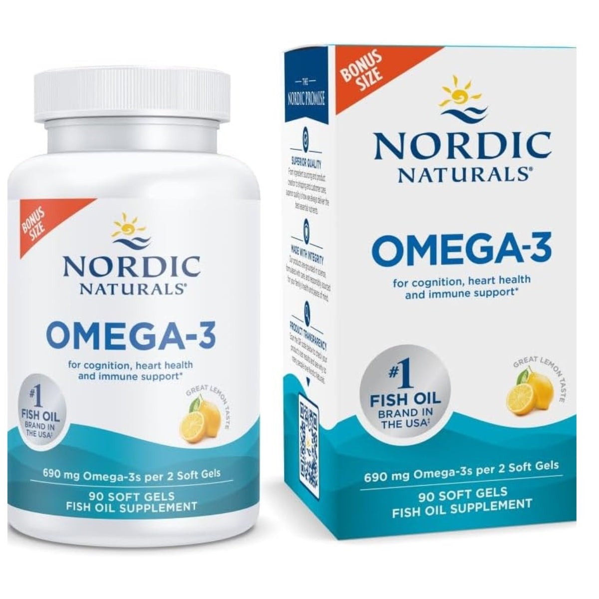 Omega 3 690 Mg 90 Capsulas Nordic Naturals