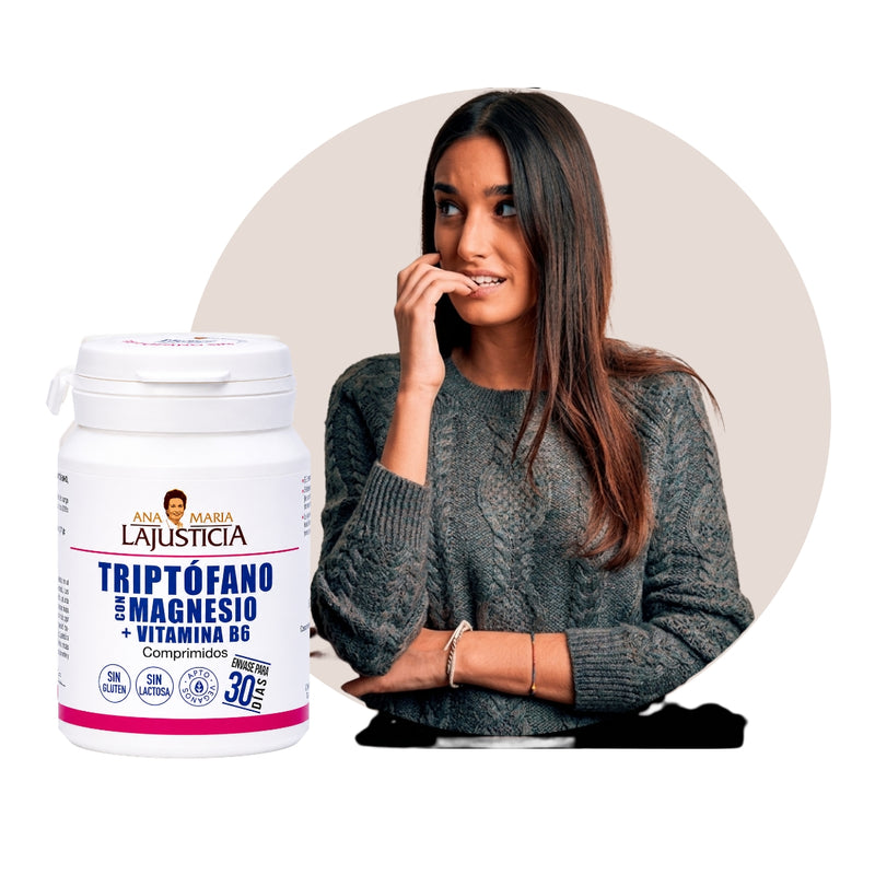 Triptofano Con Magnesio Vitamina B6 60 Comprimidos