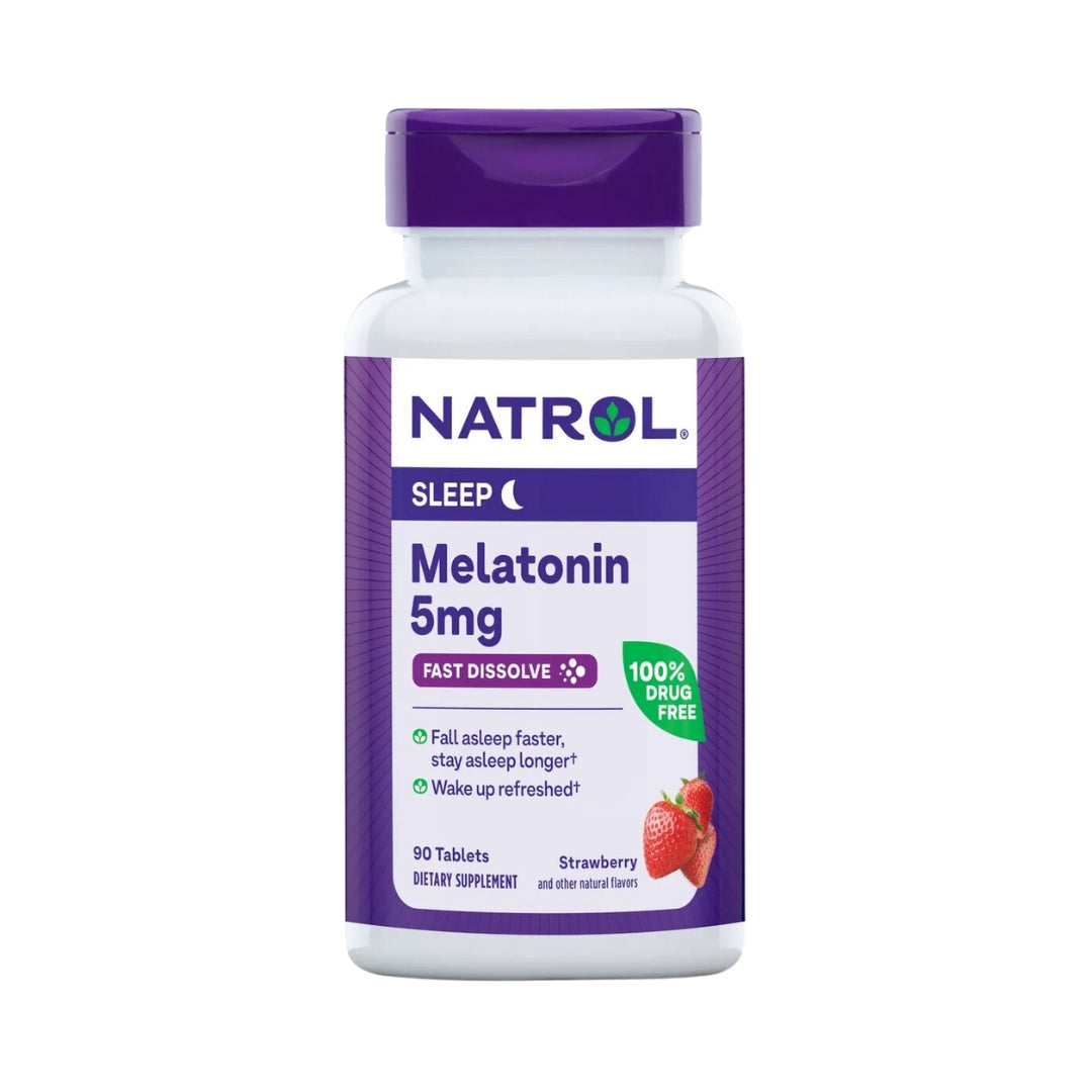 Melatonina Comprimidos 5 Mg 90 Tabletas Natrol