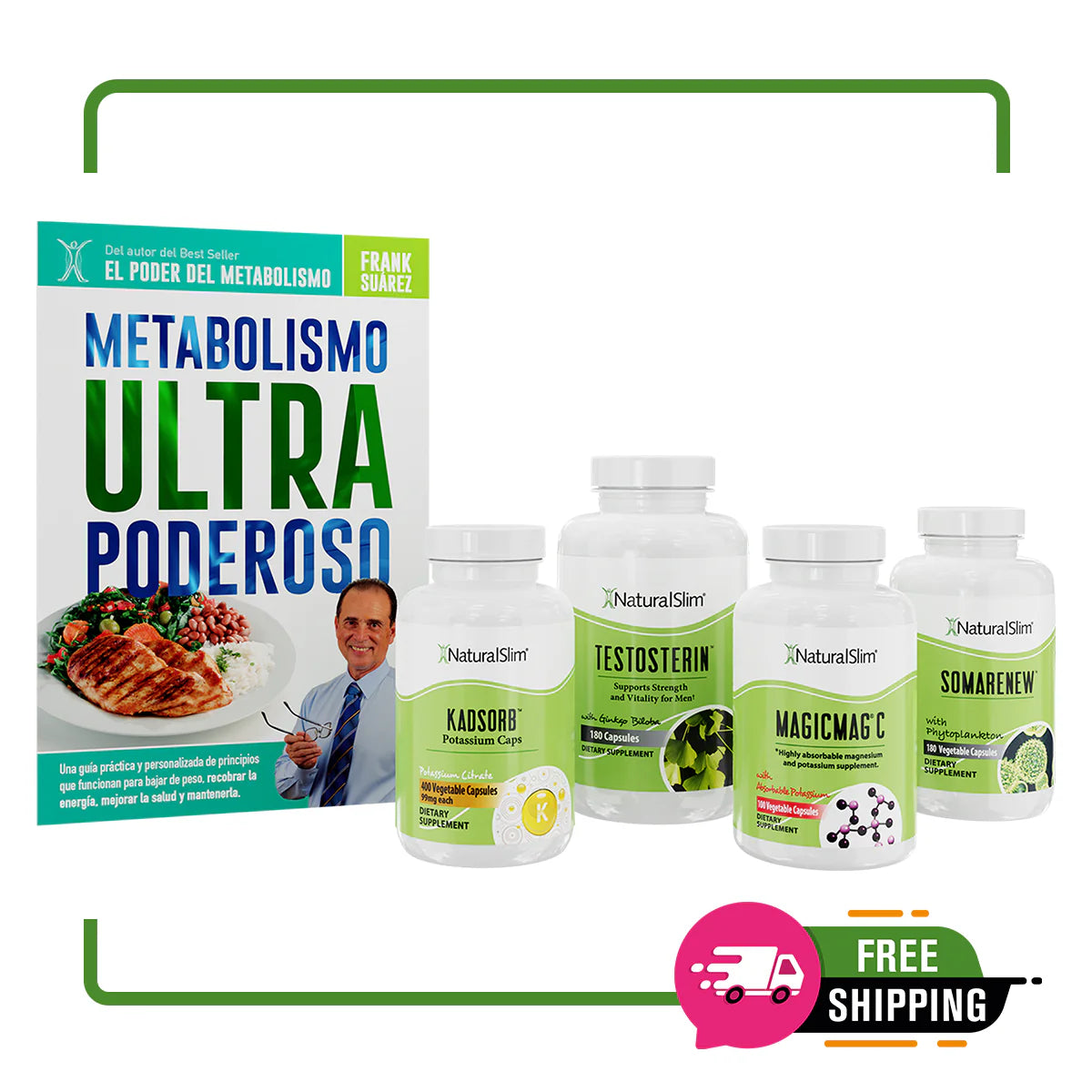 Kit Ayuda Masculina Natural Slim