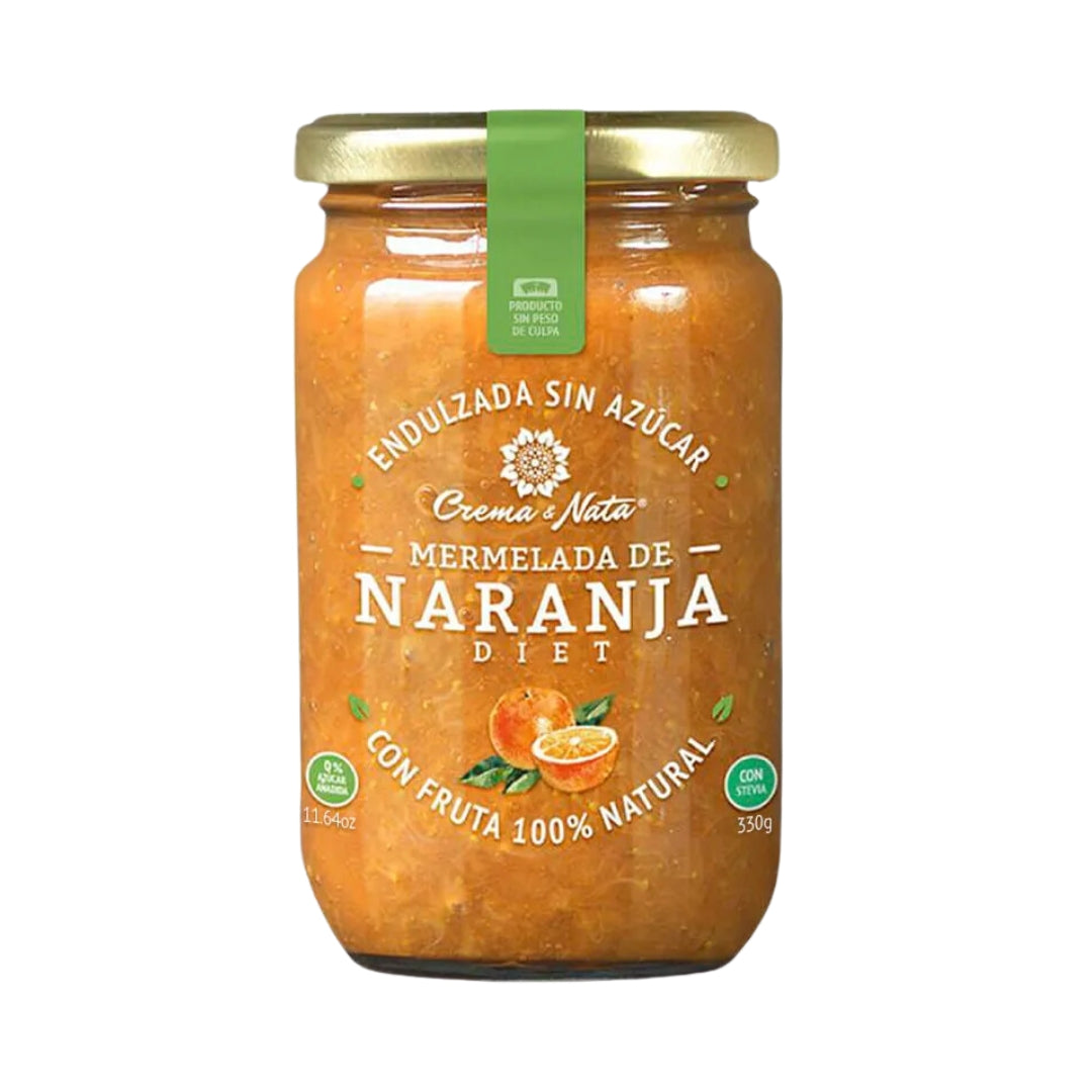 Mermelada De Naranja Diet 330 Gr Crema Y Nata