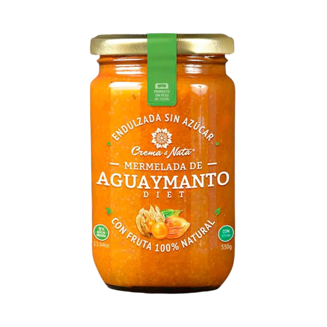 Mermeladas De Aguaymanto 330 Gr Crema Y Nata
