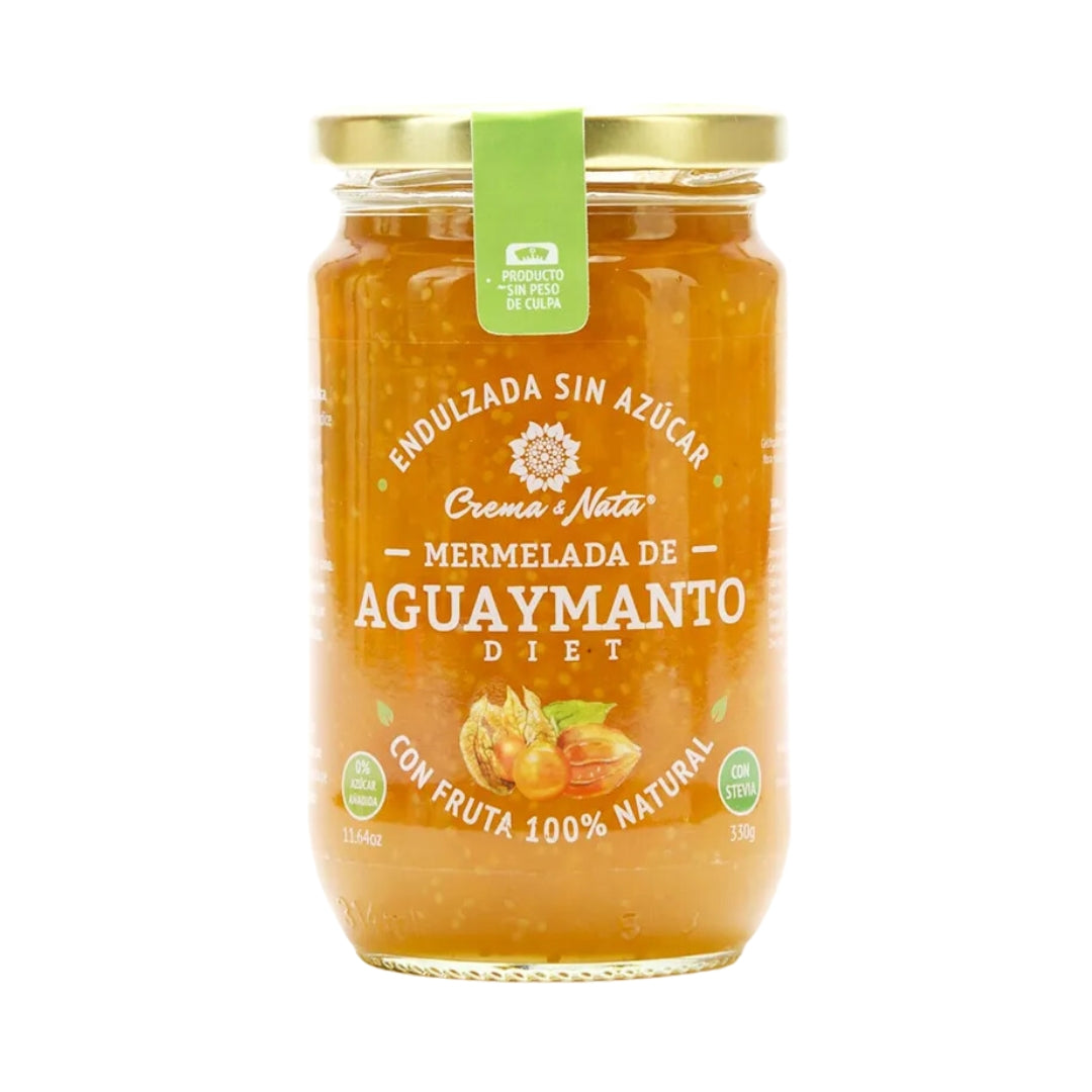 Mermeladas De Aguaymanto 330 Gr Crema Y Nata